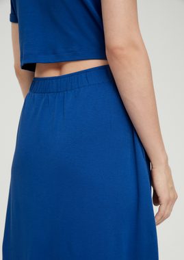 s.Oliver Maxikleid Jersey-Kleid mit Rückenausschnitt
