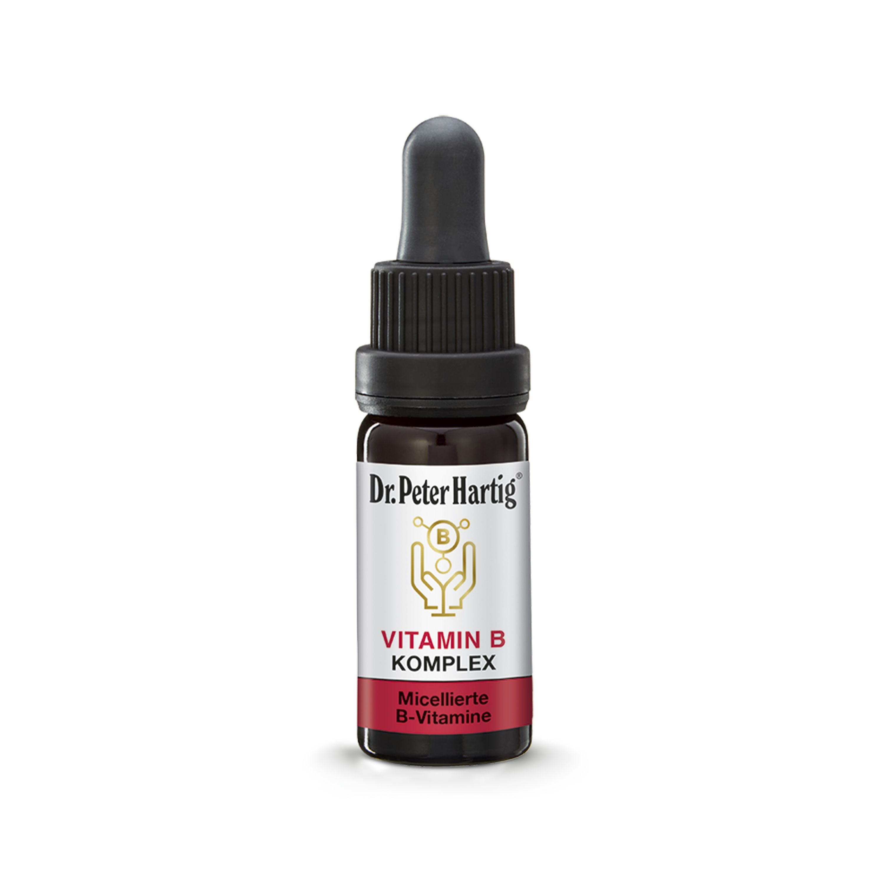 Dr. Peter Hartig Vitamin B Komplex, unterstützt Immun-, Nervensystem und Stoffwechsel, Flüssigkeit, 3-Monats-Vorrat, à 10 ml
