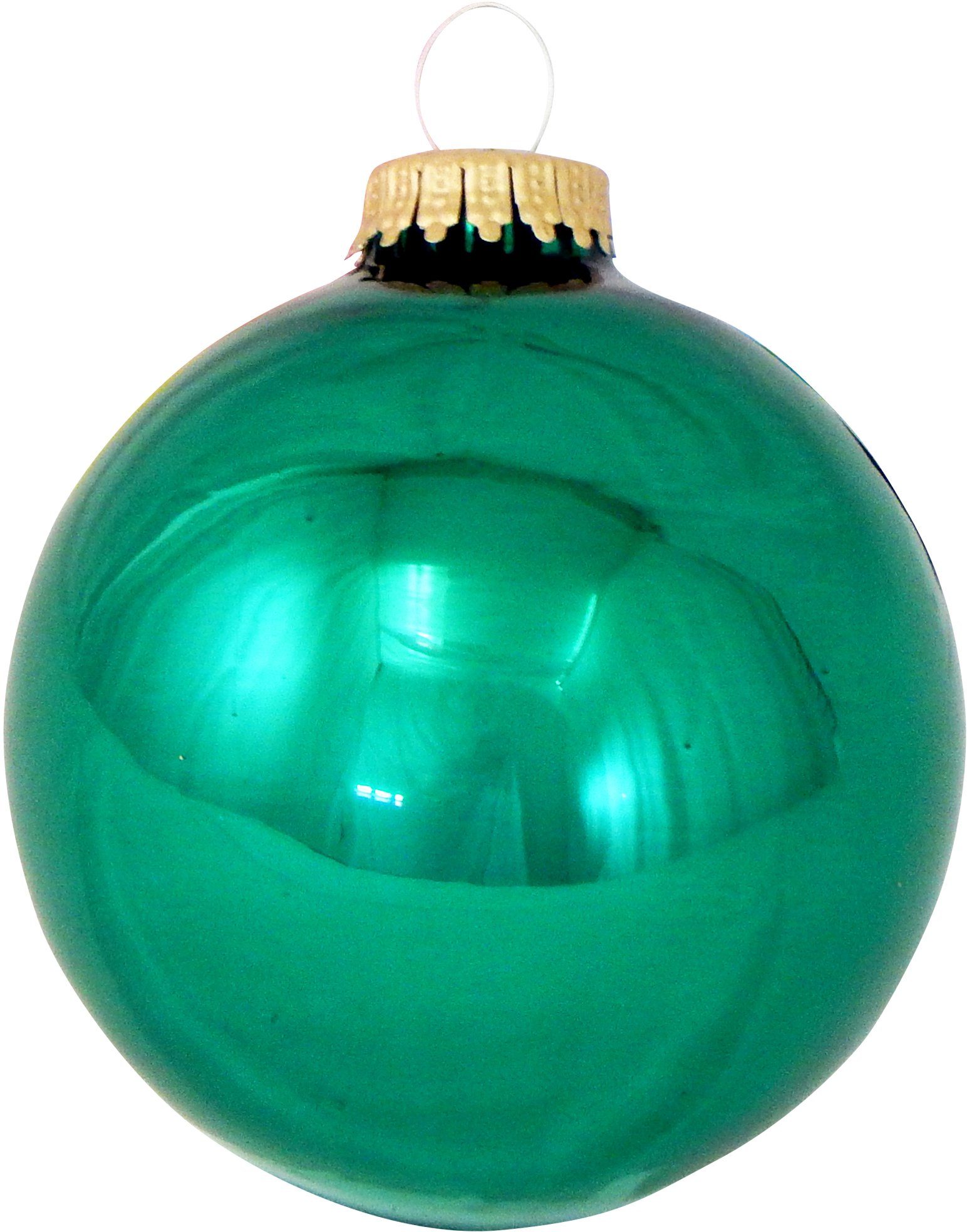 CBK63268, Krebs Christbaumkugeln Lauscha Glas (4 Glas St) Weihnachtsdeko, Christbaumschmuck, Weihnachtsbaumkugel