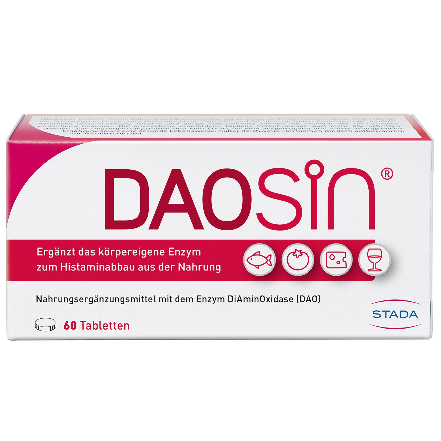 Daosin® Tabletten zur Unterstützung des Histaminabbaus Tablette, 13.2 g 0.0 ml