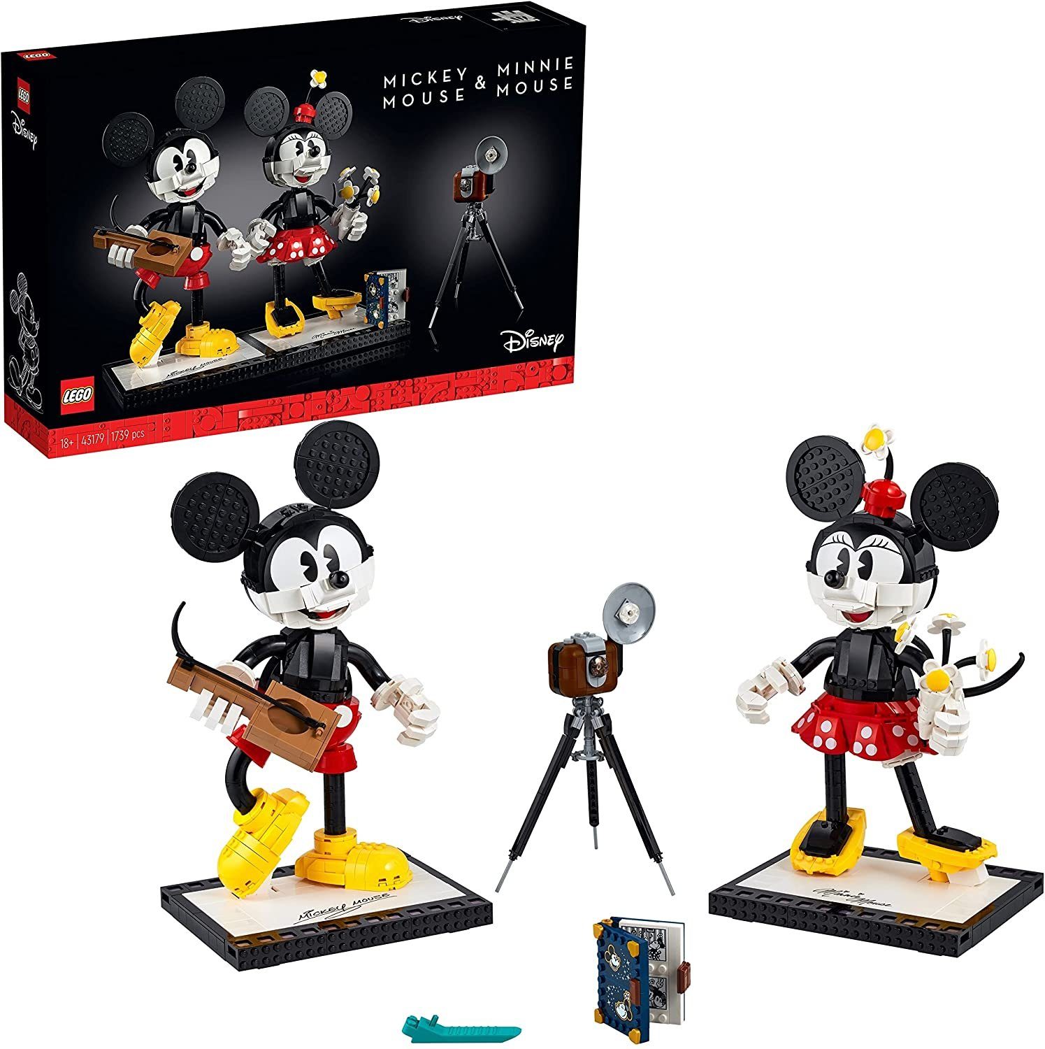 I Disney™ 43179 Micky Maus und Minnie Maus Spielbausteine