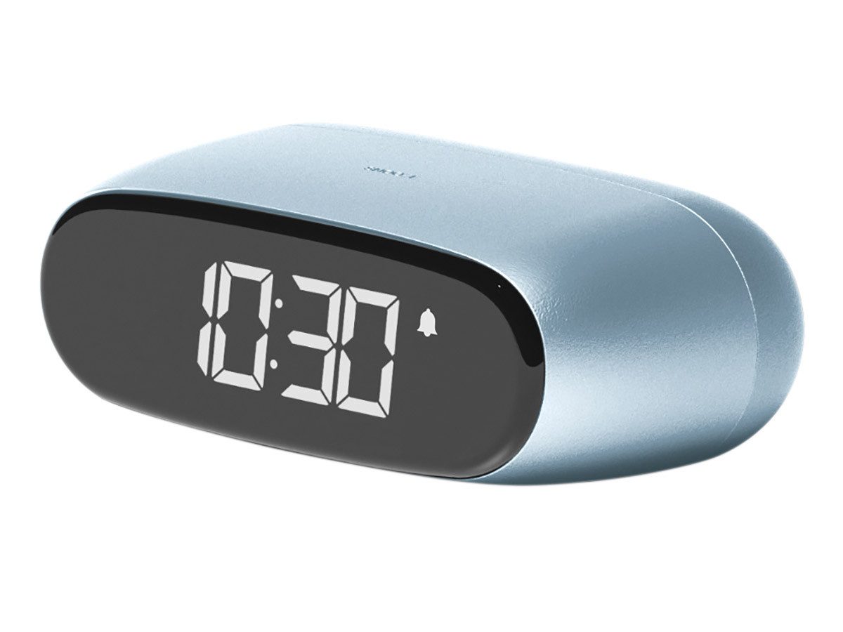 Lexon Quarzwecker Mini ReiseMinut Hellblau