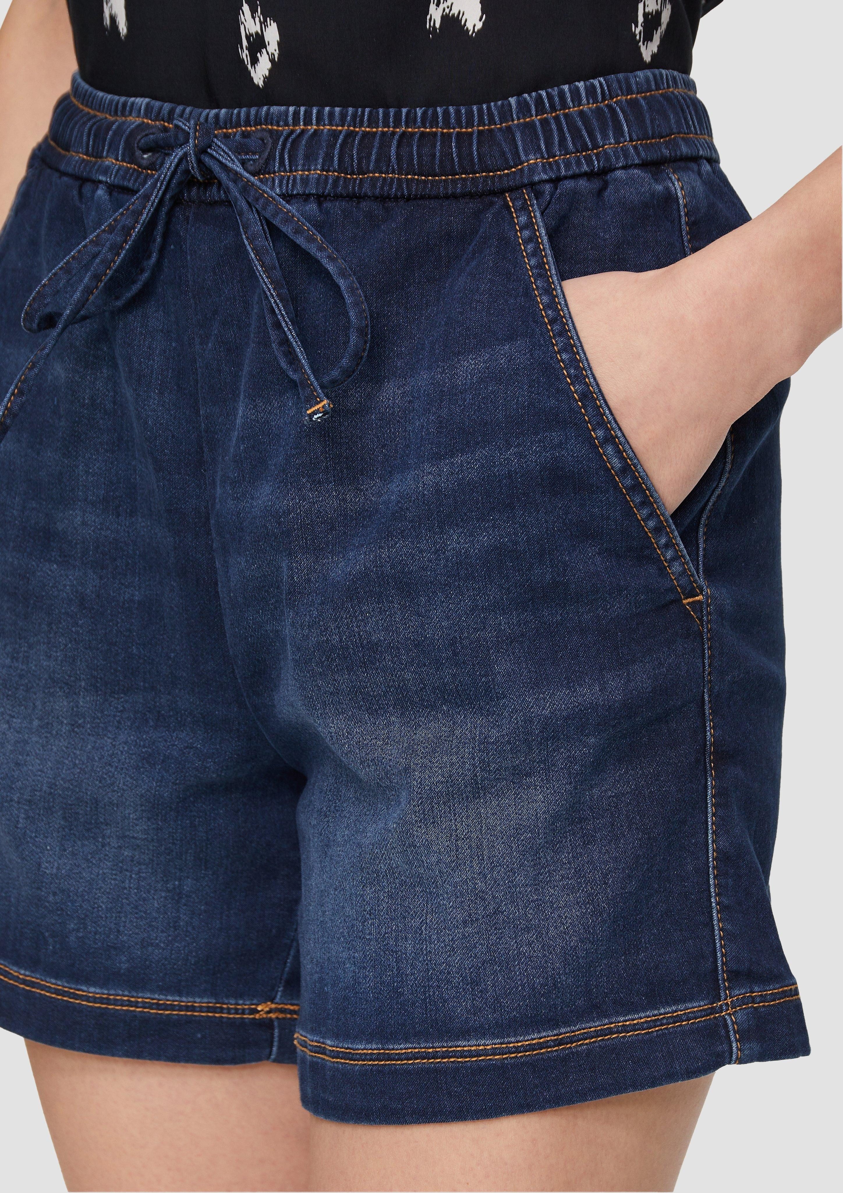 QS Shorts Jeans-Short / Mid Rise günstig online kaufen