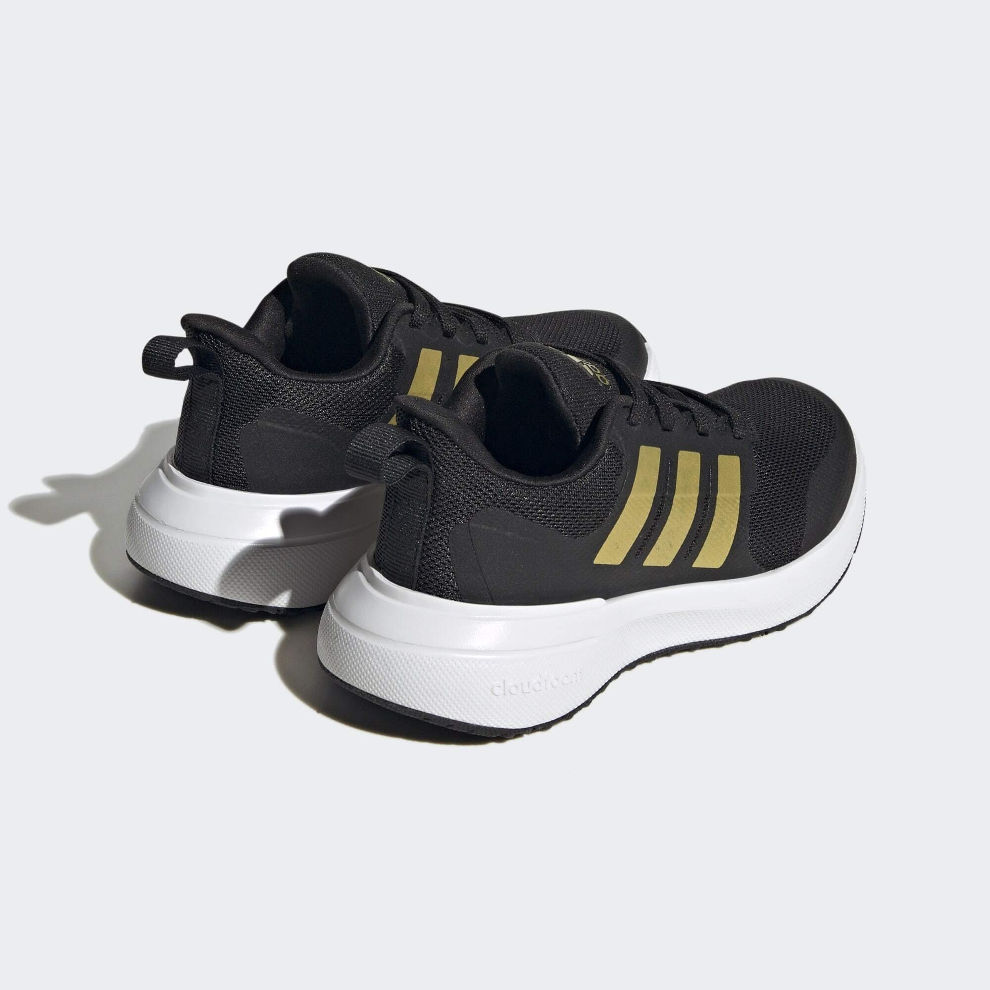 Sneaker adidas LACE 2.0 White SCHUH Metallic Sportswear / CLOUDFOAM Cloud FORTARUN Core Black / Gold