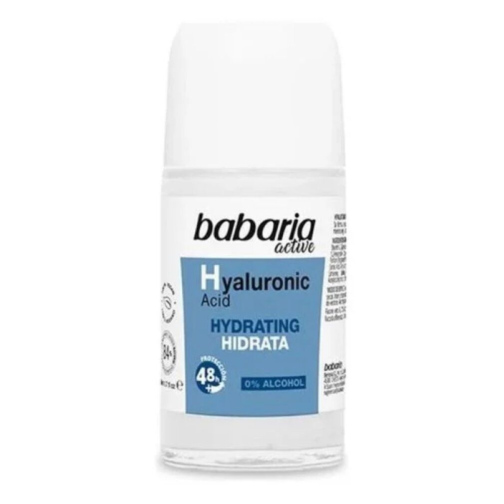 babaria Deo-Spray Deo Roll-On Hyaluronsäure 50 ml