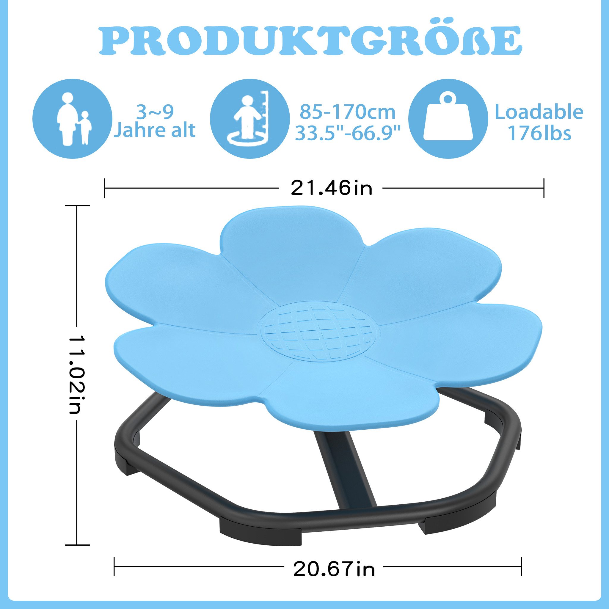 FIVMEN Drehstuhl Kinder Drehstuhl Training Physische Koordination und Gleic günstig online kaufen