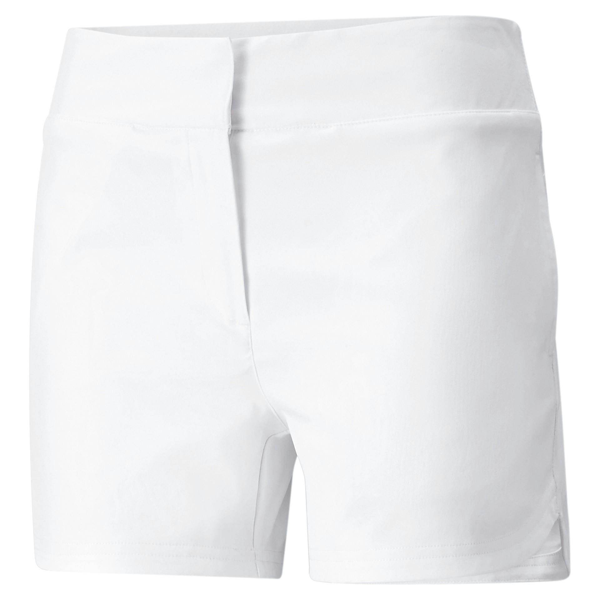 PUMA Golfshorts Puma Golf Shorts Bahama Weiß Damen
