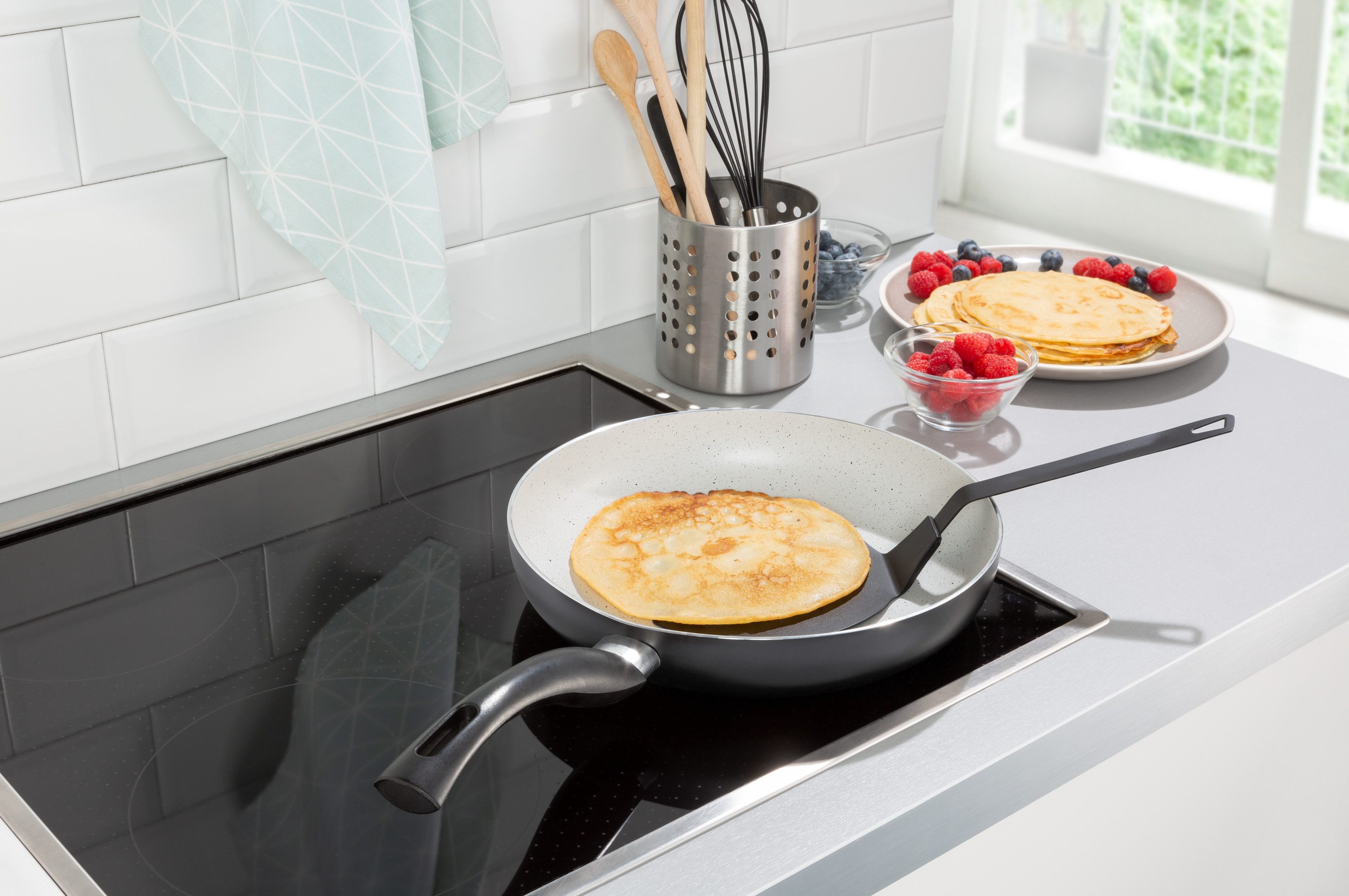Ruco Pfannenwender Jumbo, 2er Set, Pfannkuchenwender, Jumbo-Pfannenwender, 2er Set, Made in Germany