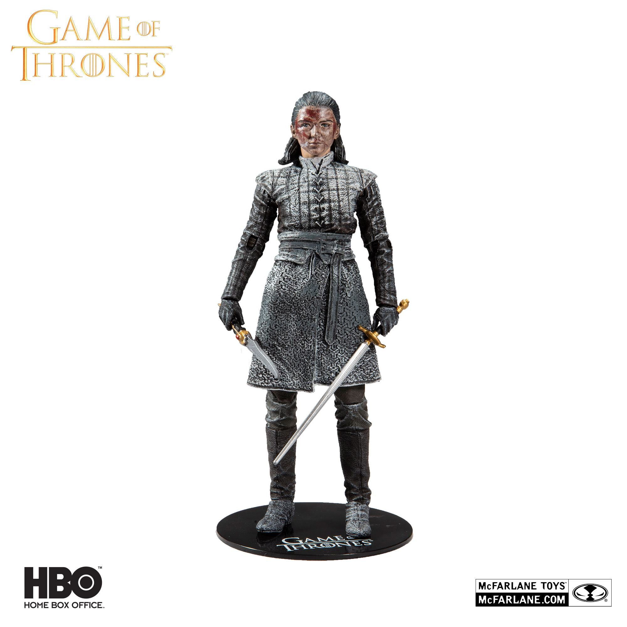 McFarlane Toys Actionfigur Game of Thrones Actionfigur Arya Stark King's Landing Ver. 15 cm, (1-tlg), detailreiche, bewegliche Actionfigur