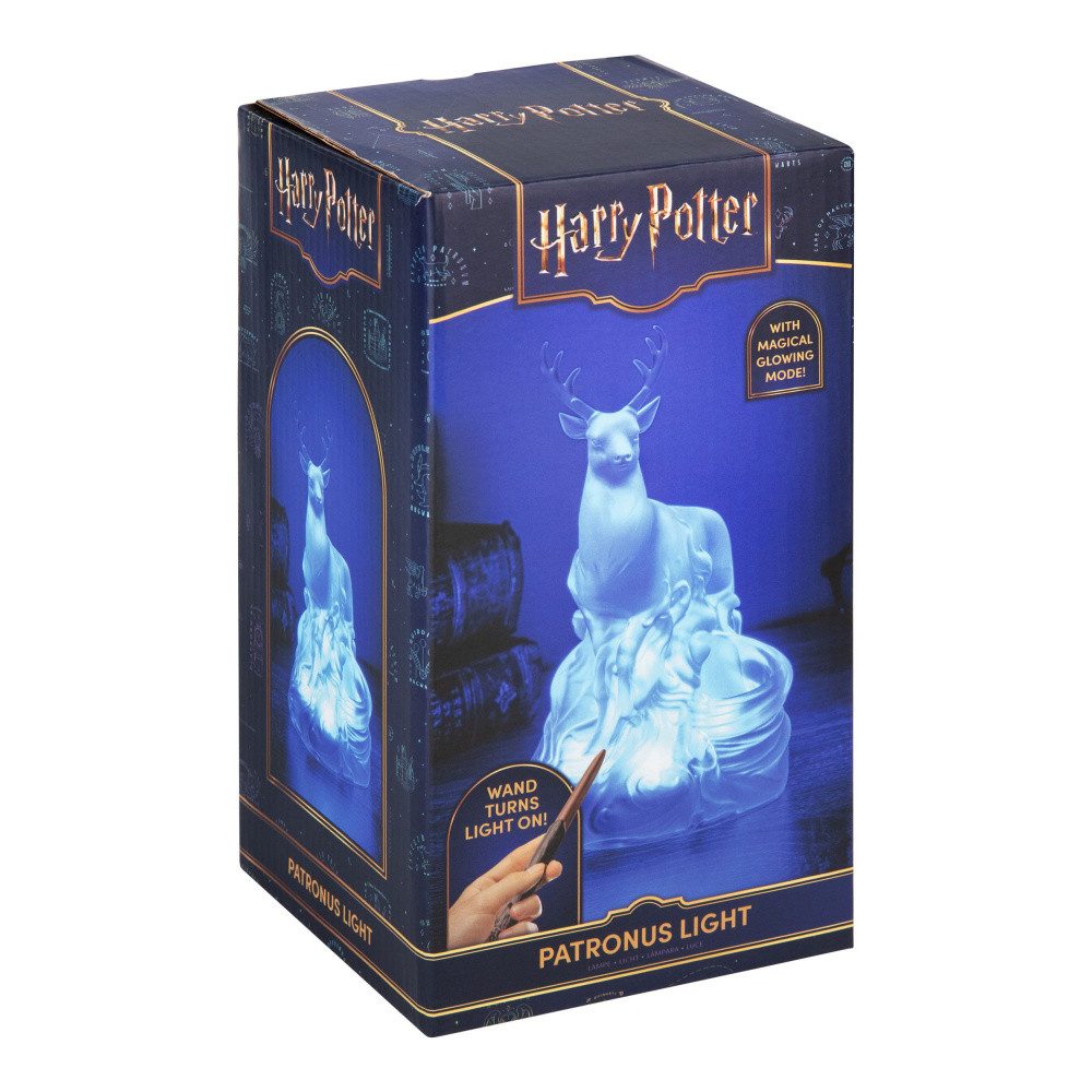 Paladone LED Dekolicht Harry Potter Leuchte Patronus mit Zauberstab Steuerung