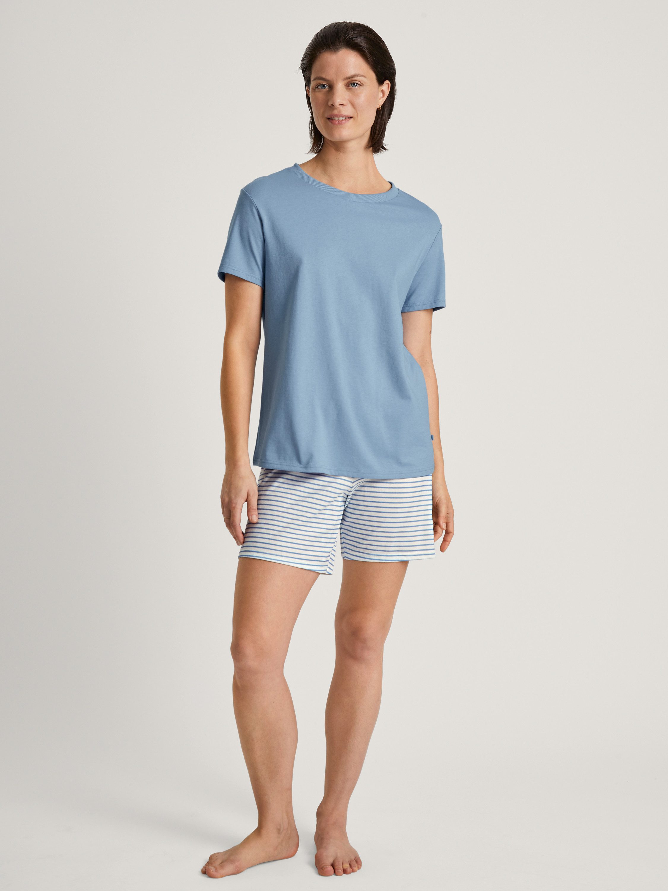 CALIDA Shorty Cotton Stripes Damen (2 günstig online kaufen