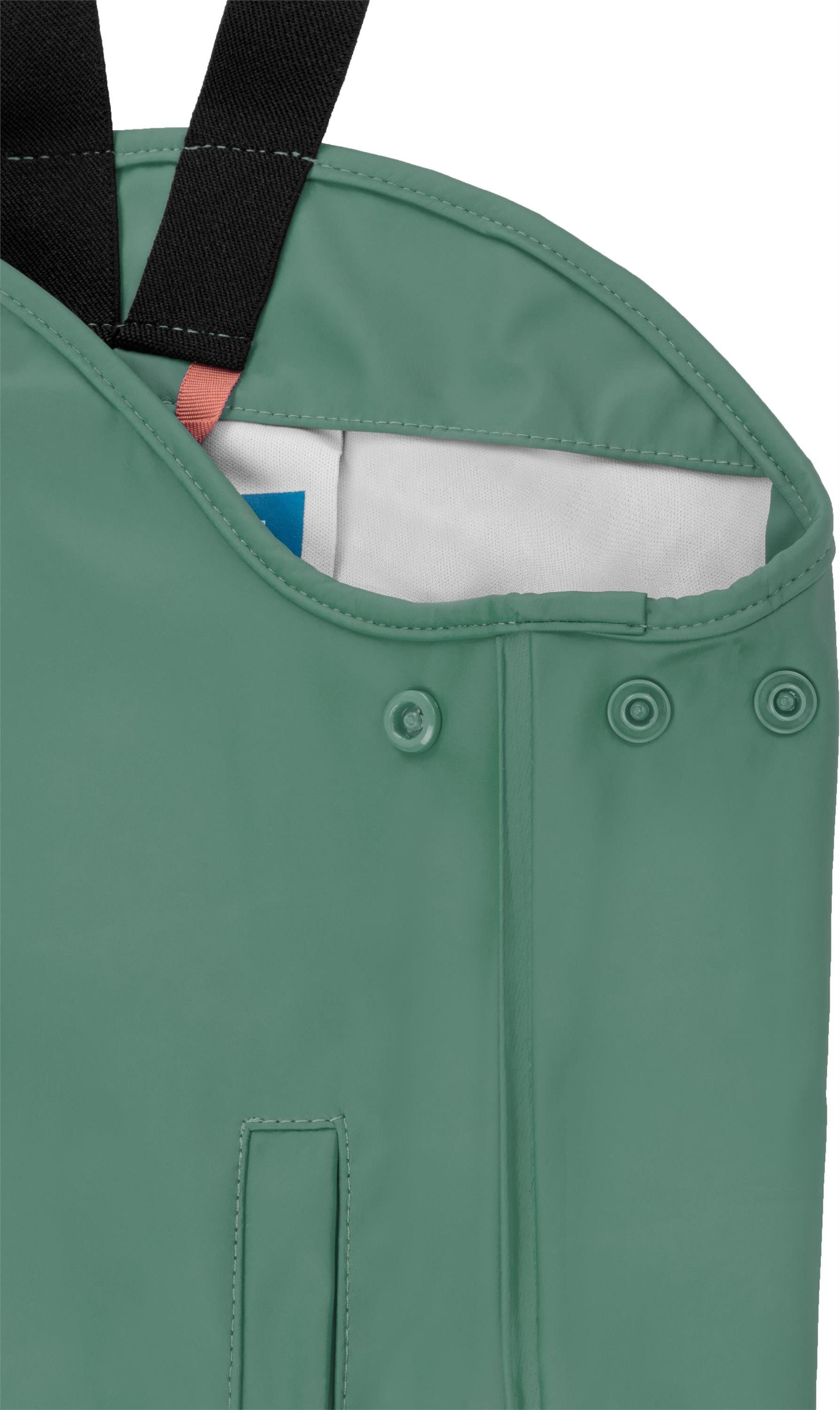 normani Regenhose Kinder Regenhose mit Hosenträgern Skjolden Wasserdichte Regenlatzhose Überziehhose - ungefütterte Matschhose – Bild 5 von 5