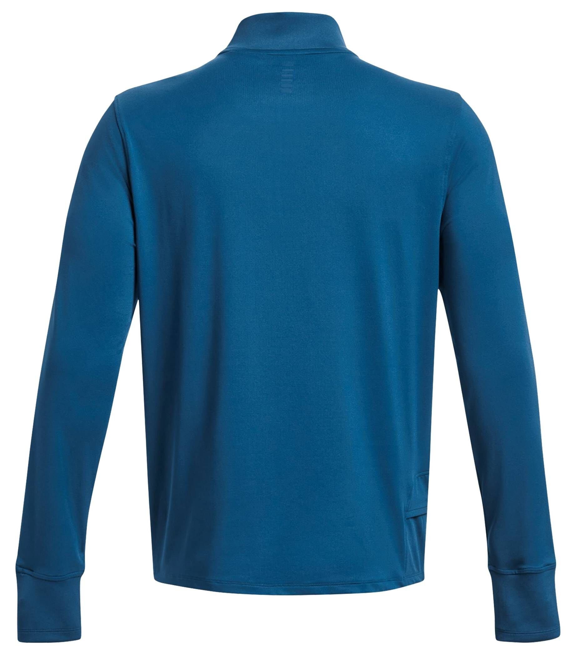 RUN (296) Armour® Under QUALIFIER (1-tlg) Sweatshirt Laufshirt Herren blau