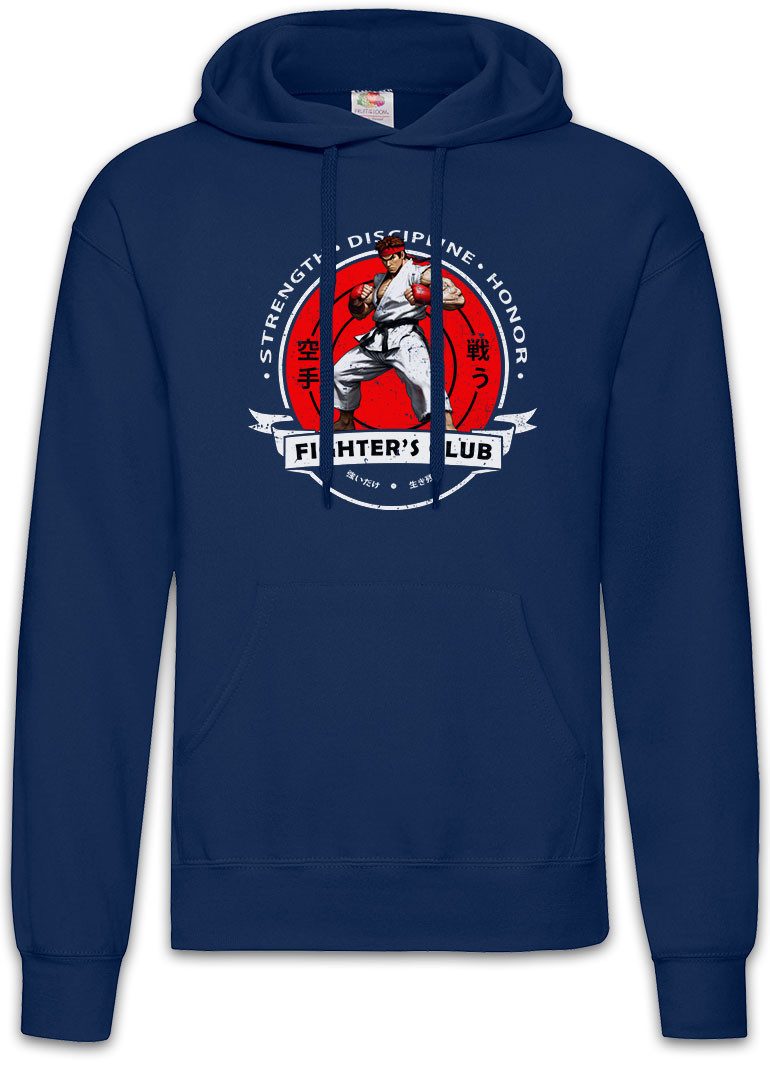Hoodie Fighter's Club Ryu II Herren Hoodie Fighter SF Karate Hadouken Street