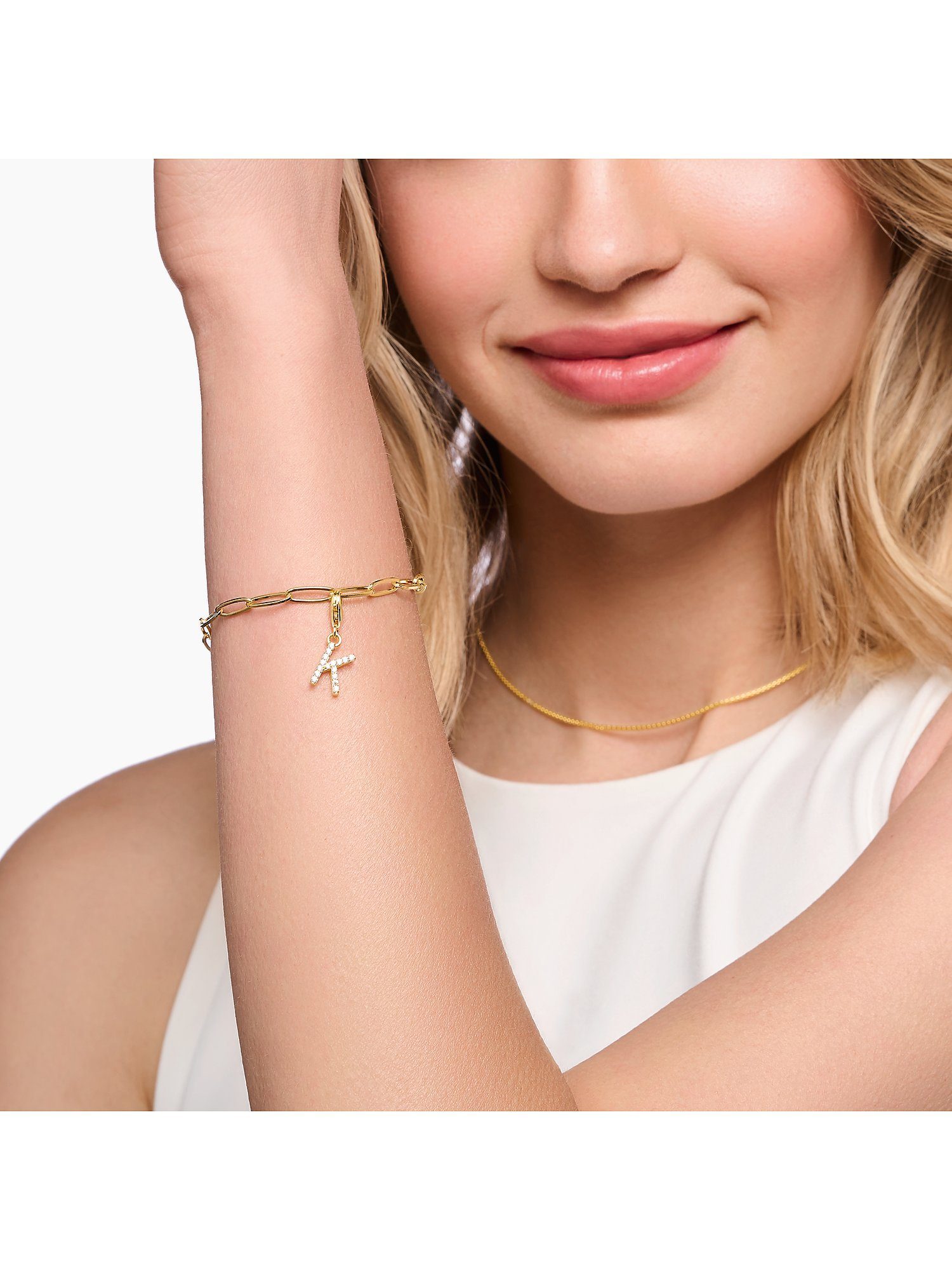 THOMAS SABO Silberarmband Thomas Sabo Damen-Armband 925er Silber, Emaille