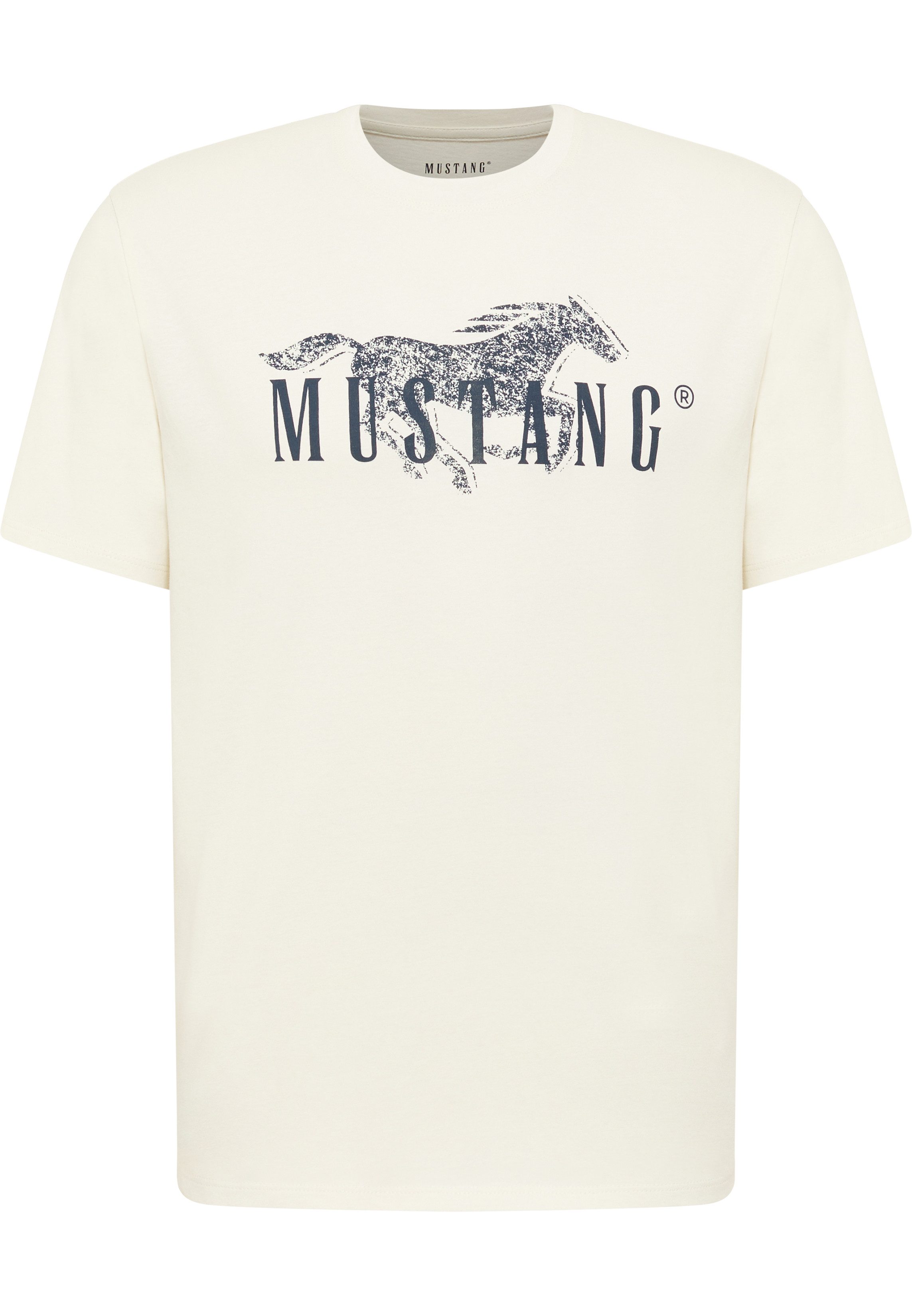 MUSTANG T-Shirt Austin-Logoprint Regular fit
