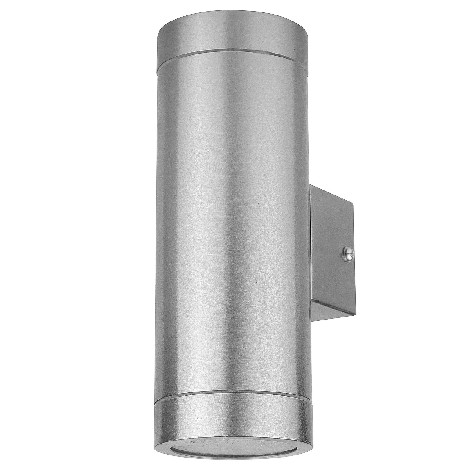 Grafner Außen-Wandleuchte Wandlampe Edelstahl Leuchte Lichtschein günstig online kaufen