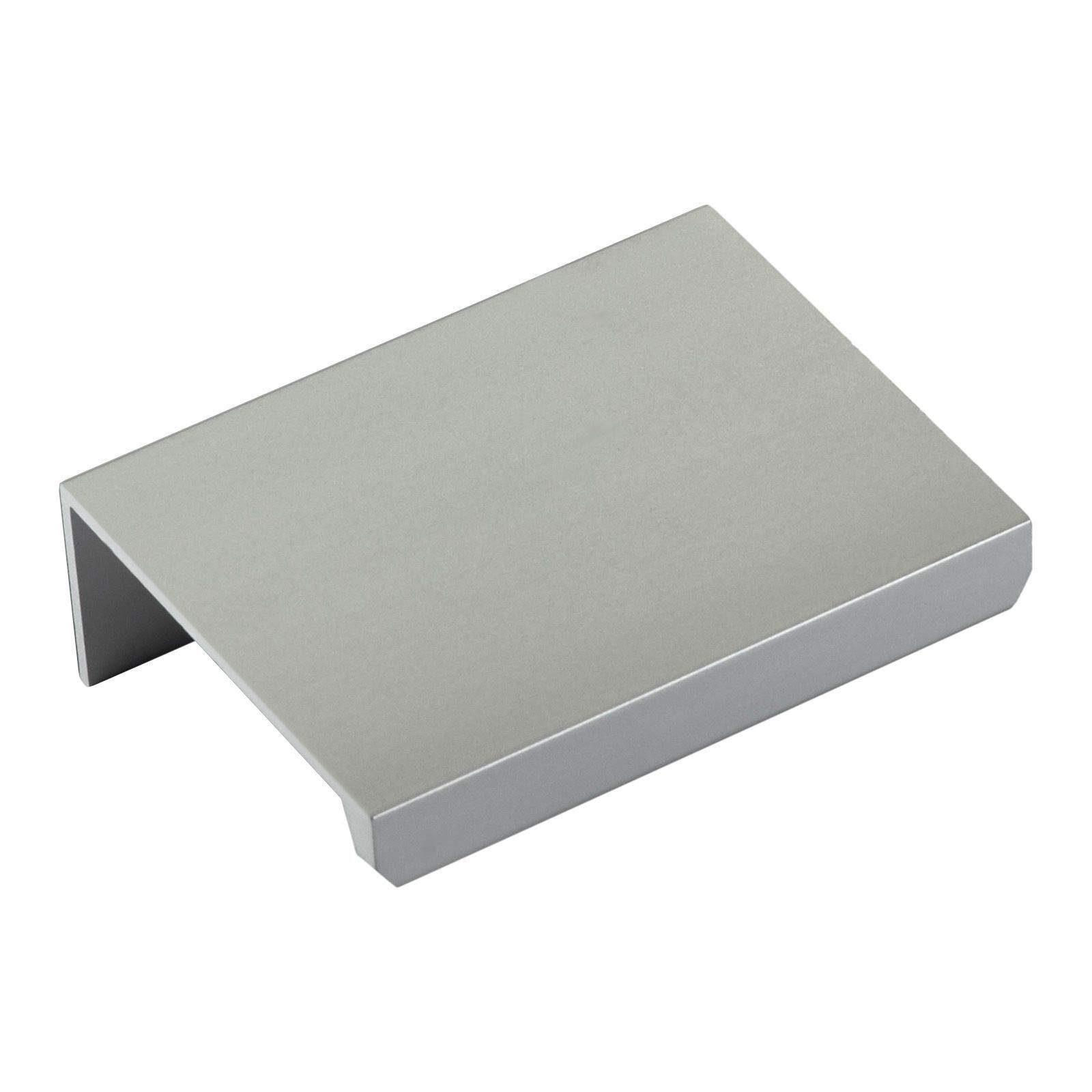 SO-TECH® Möbelgriff Griffleiste BLANKETT Jane, chrom matt Länge 50 mm, inkl. Schrauben