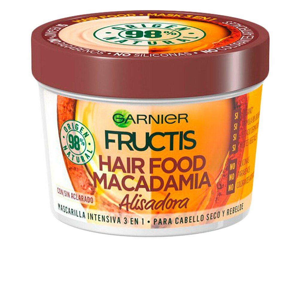 GARNIER Haarkur Garnier Fructis Hair Food Macadamia Smoothing Mask 390ml