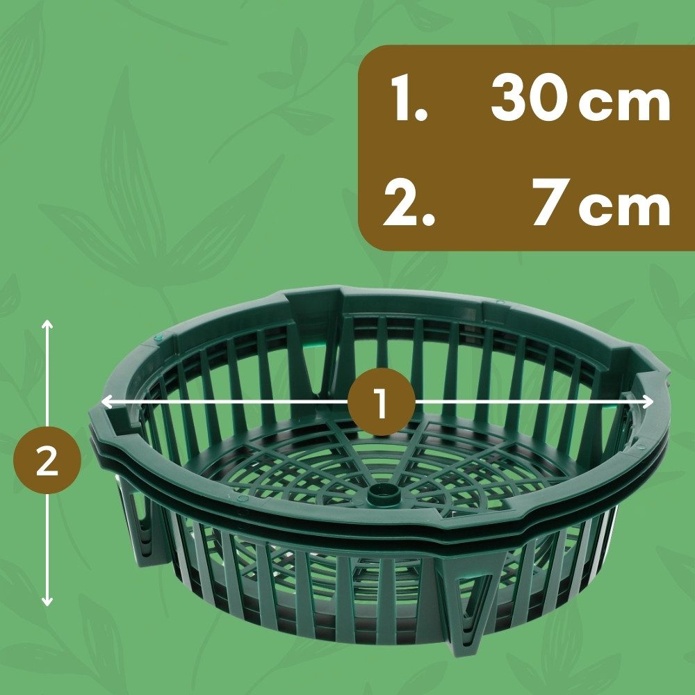 GarPet Pflanzschale 12er Set Pflanzkörbe für Blumenzwiebeln Zwiebel Pflanzs günstig online kaufen