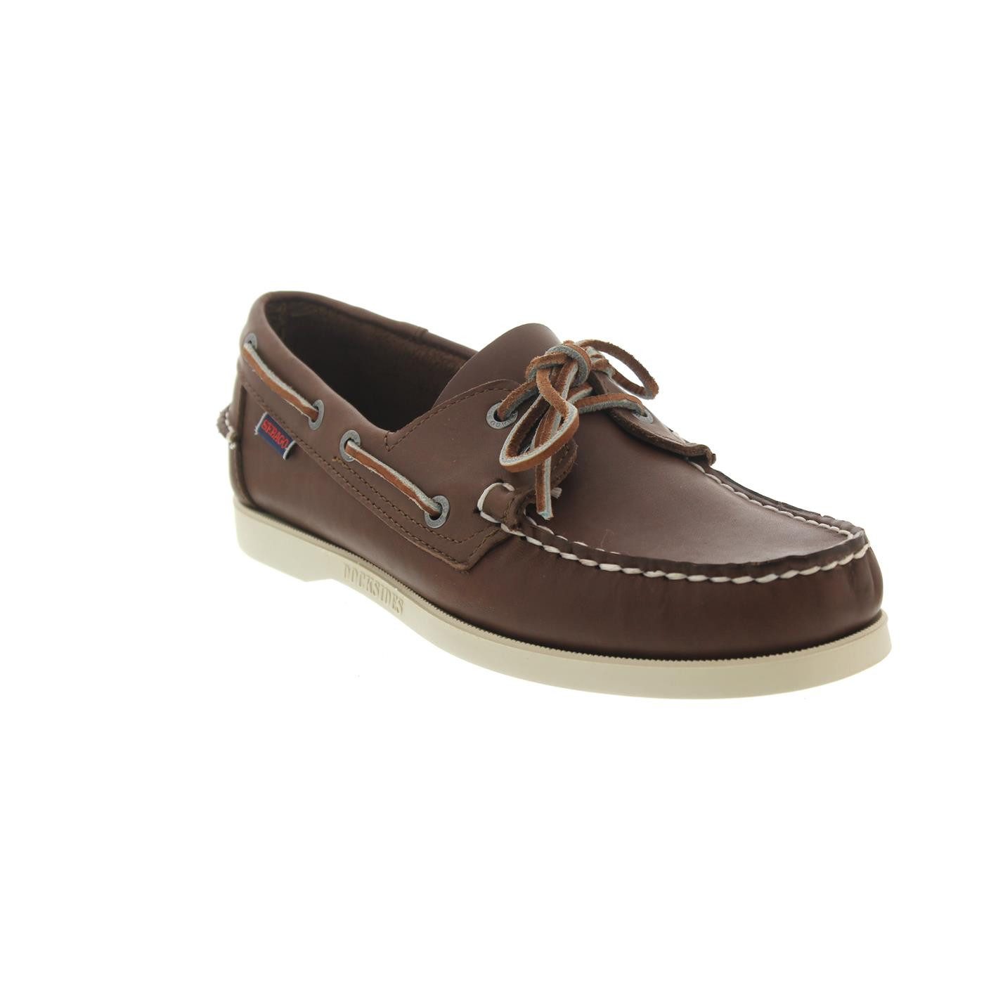 Sebago Sebago Docksides, Full-Grain Leather, brown, Men 7000H00-900 Bootsschuh