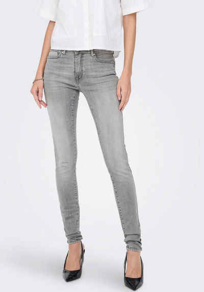 Laura Kent Slim Jeans hellgrau Casual-Look Mode Jeans Slim Jeans 