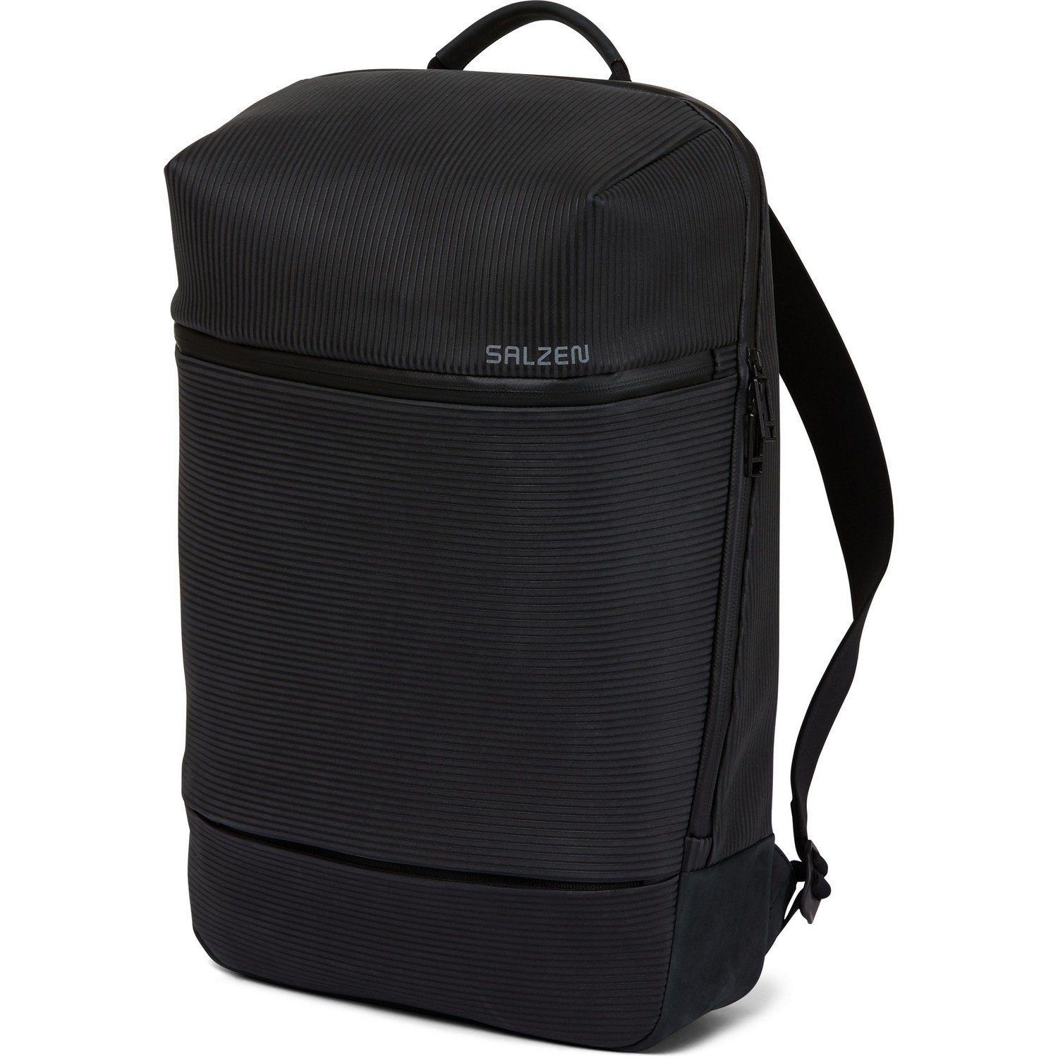 Salzen Rucksack Rucksack Savvy Leather Aligned smoke