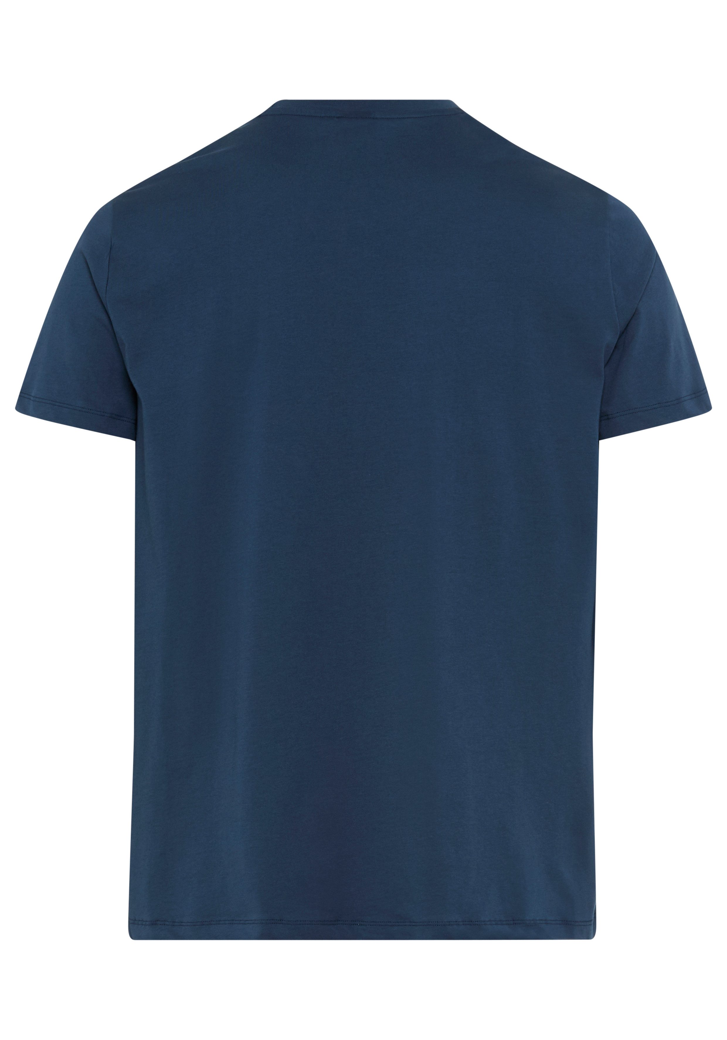 BOSS T-Shirt Rundhals, Jersey, kleines Logo, günstig online kaufen