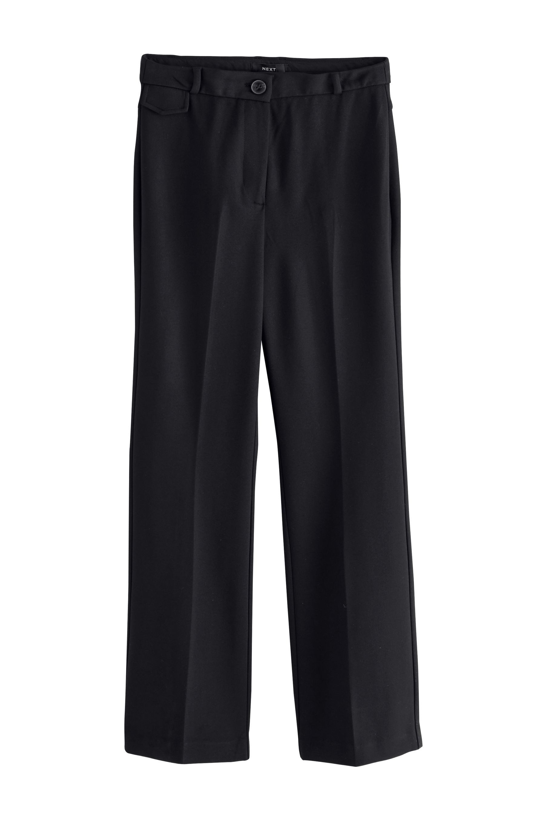 Anzughose Ponté-Schlaghose im Tailored Fit
