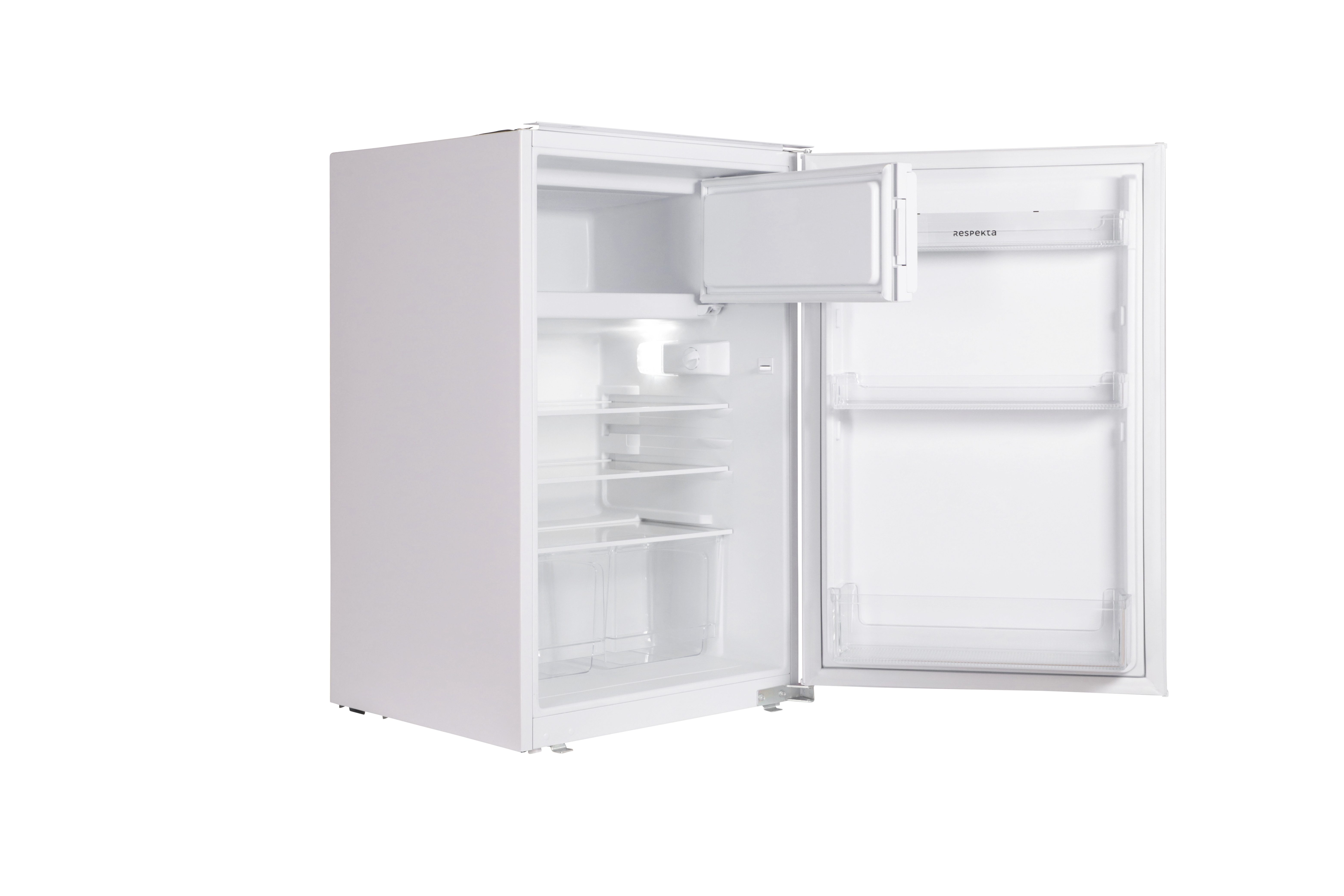 RESPEKTA Einbaukühlschrank KS88.4-11 131200881400-11, EEK: E; 116 L Gesamtnutzinhalt; LED-Beleuchtung