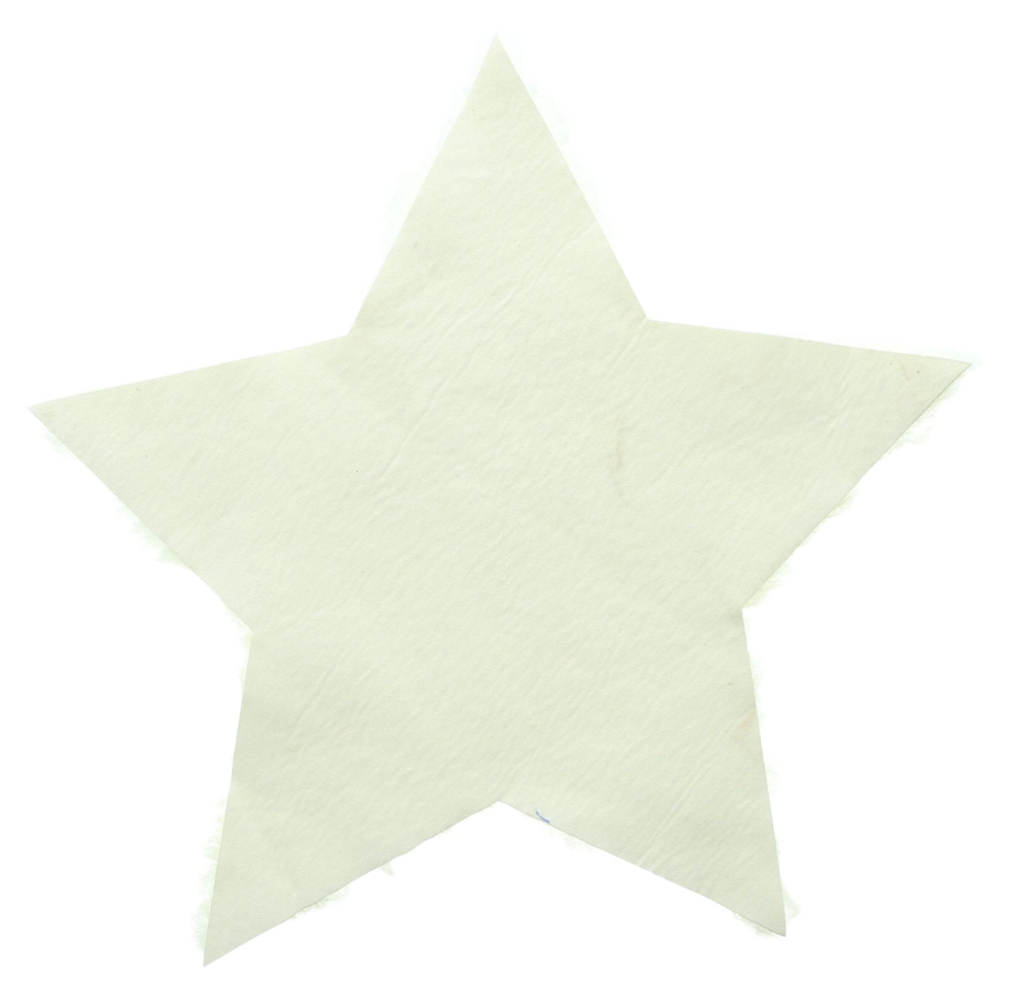 Dekoleidenschaft Fellkissen 2x Dekofell "Stern" creme, Ø 40 cm, Kunstfell, Tischdeko, Sitzauflage, Lammfell-Imitat, moderne Stuhlauflage in Felloptik