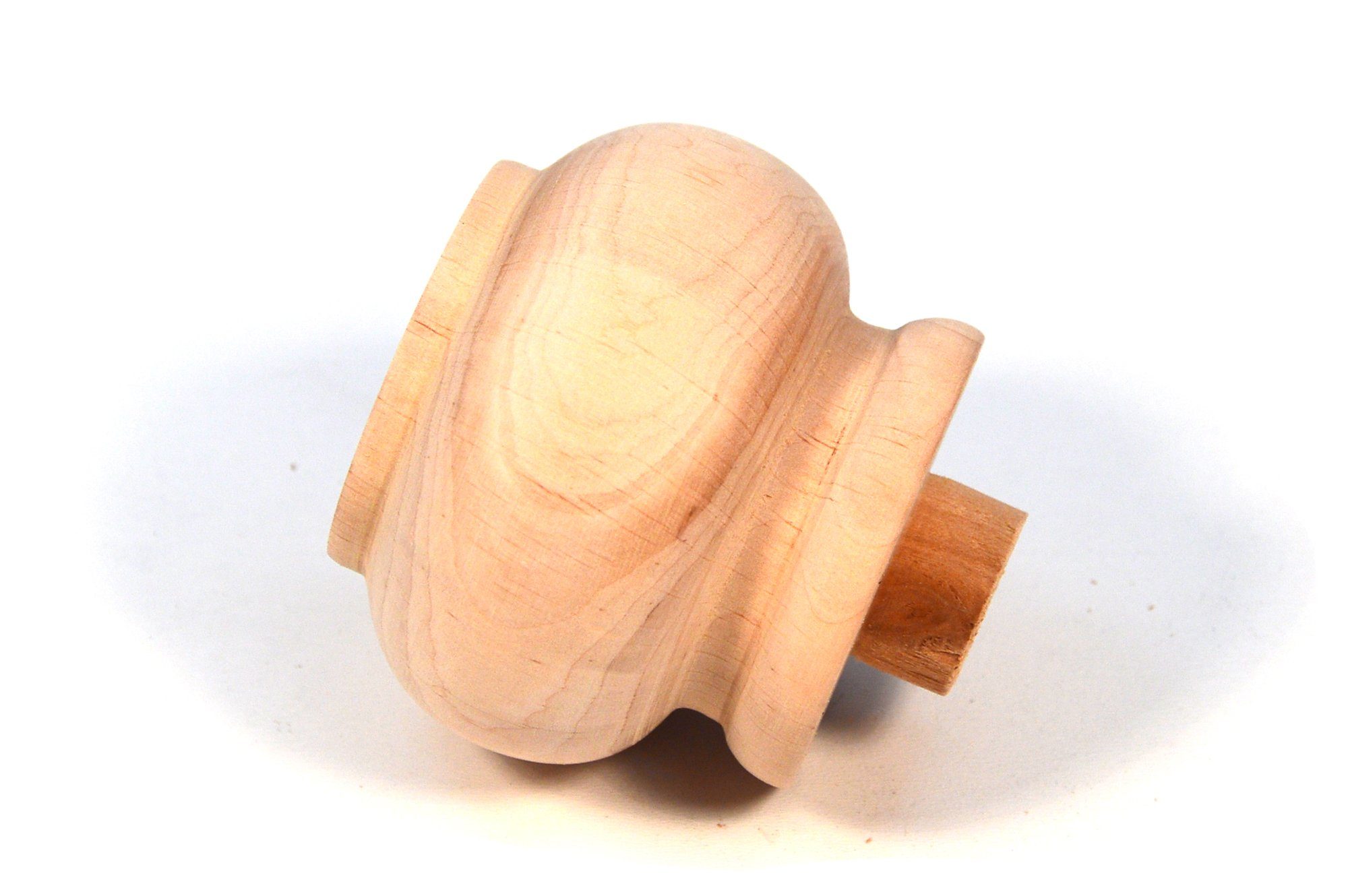 Holzbasis Holzmöbelfüße für Schränke Tischbein & Ø75mm, Stk IHC Möbel 4 Möbelfüße