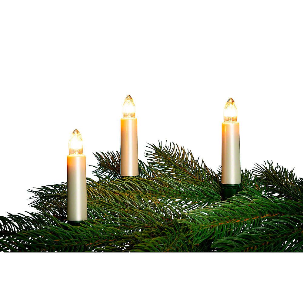 NARVA Schwibbogen NARVA Außenlichterkette mit 20 Perlmuttschaftkerzen von NARVA Lichterk