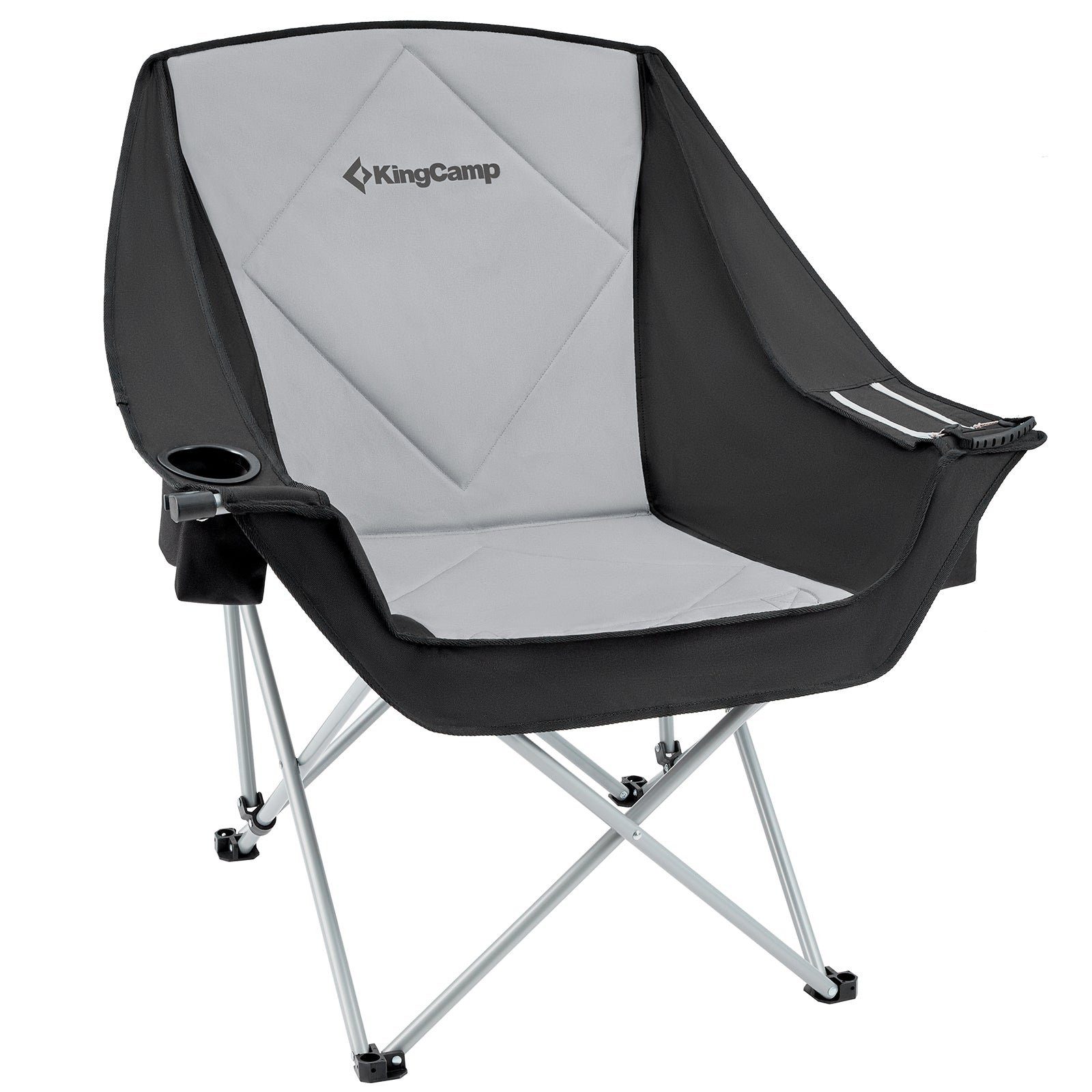 KingCamp Campingstuhl Campingstuhl Faltstuhl Relax Chair Sessel - Klapps