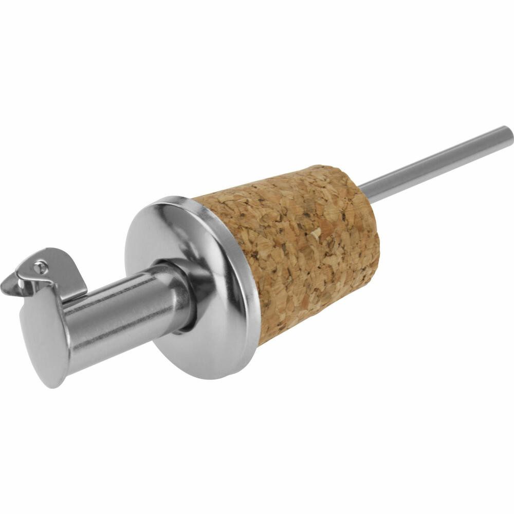 WESTMARK Flaschenausgießer 4 Stück »Inox Gastro«, kurz + 4 Ersatzkorken mit Luftröhrchen