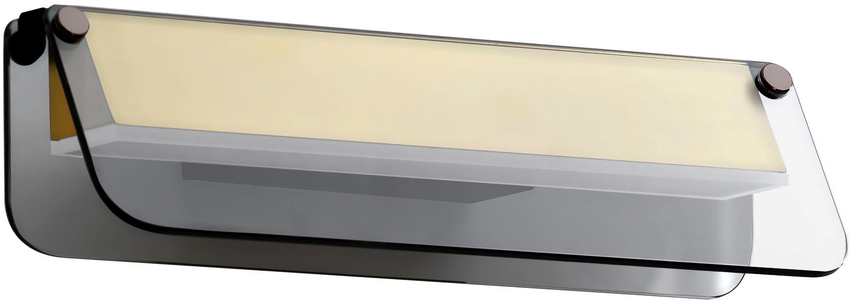 Nova Luce Wandleuchte APNEA, LED fest integriert, Warmweiß