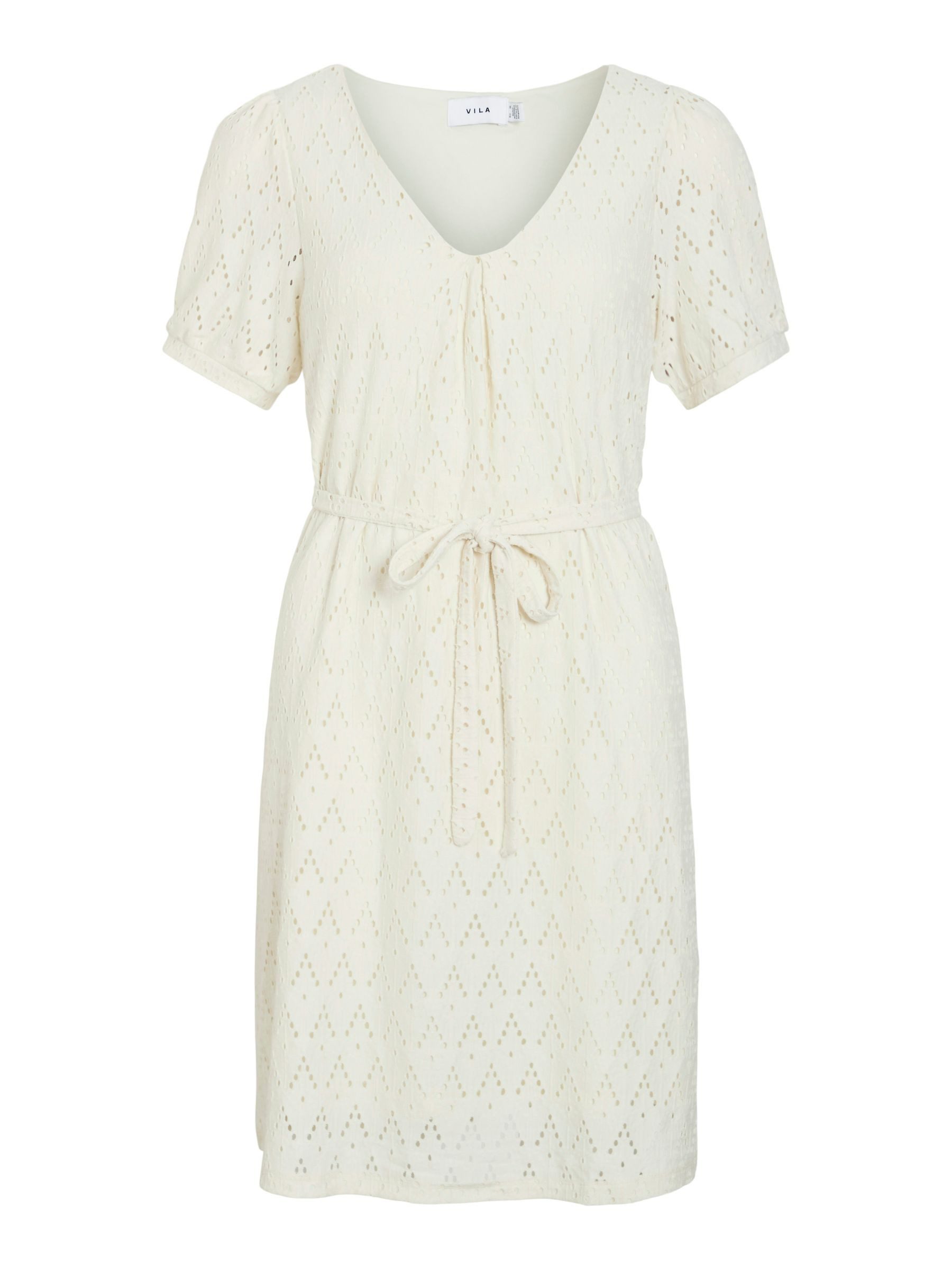 Vila Shirtkleid Stilvolles Dress mit Pünktchenmuster günstig online kaufen