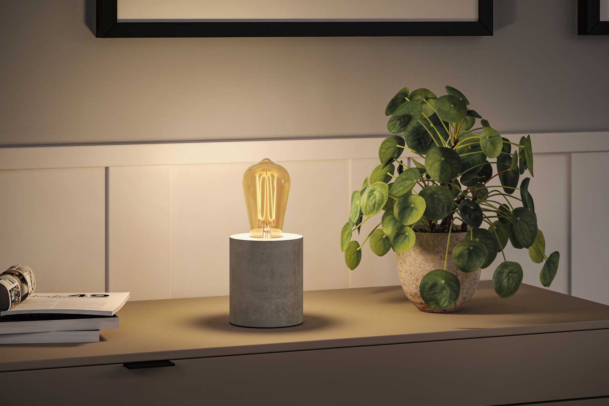 Paulmann LED-Leuchtmittel Rustic Shine ST64 300lm 4,2W 1800K I gold 230V, E27, 1 St.
