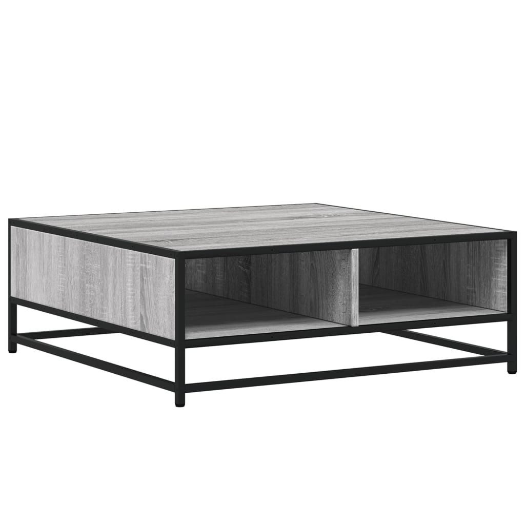 vidaXL Couchtisch Couchtisch Grau Sonoma 80x80x30 günstig online kaufen