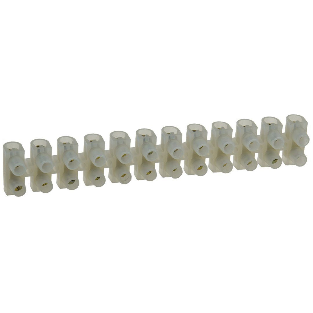 ChiliTec Verbindungsklemme Transparente Klemmleiste 12 Klemmen pro Leiste, 10 - 16mm²
