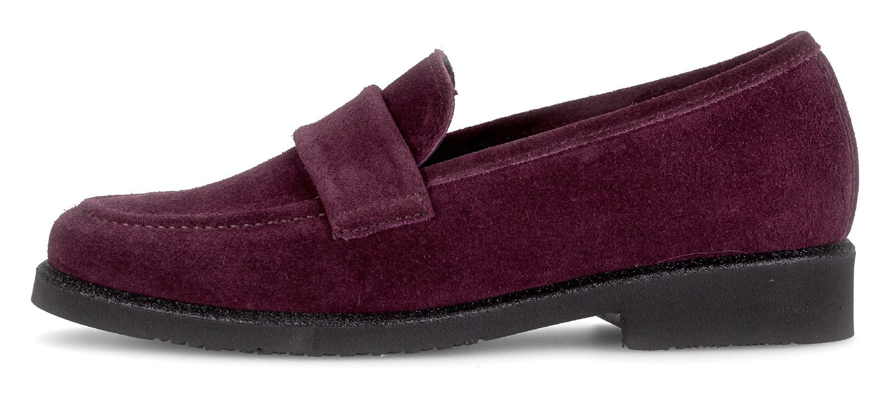 Gabor Loafer, Blockabsatz, Sipper, Businessschuh mit Glitzer am Sohlenrand