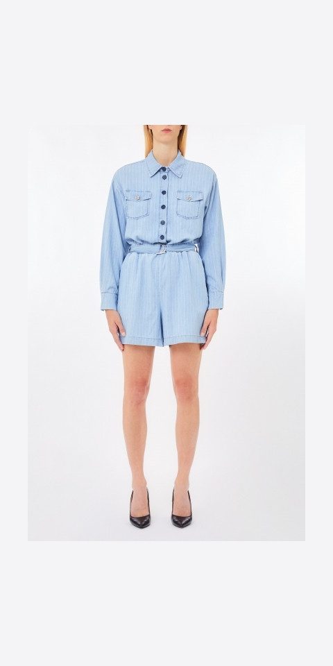 Liu Jo Jumpsuit – Damen Jumpsuit aus Baumwoll-Denim – Overall