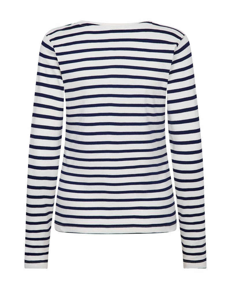 FREEQUENT Langarmshirt FQFAMILA-TEE im Streifen-Design