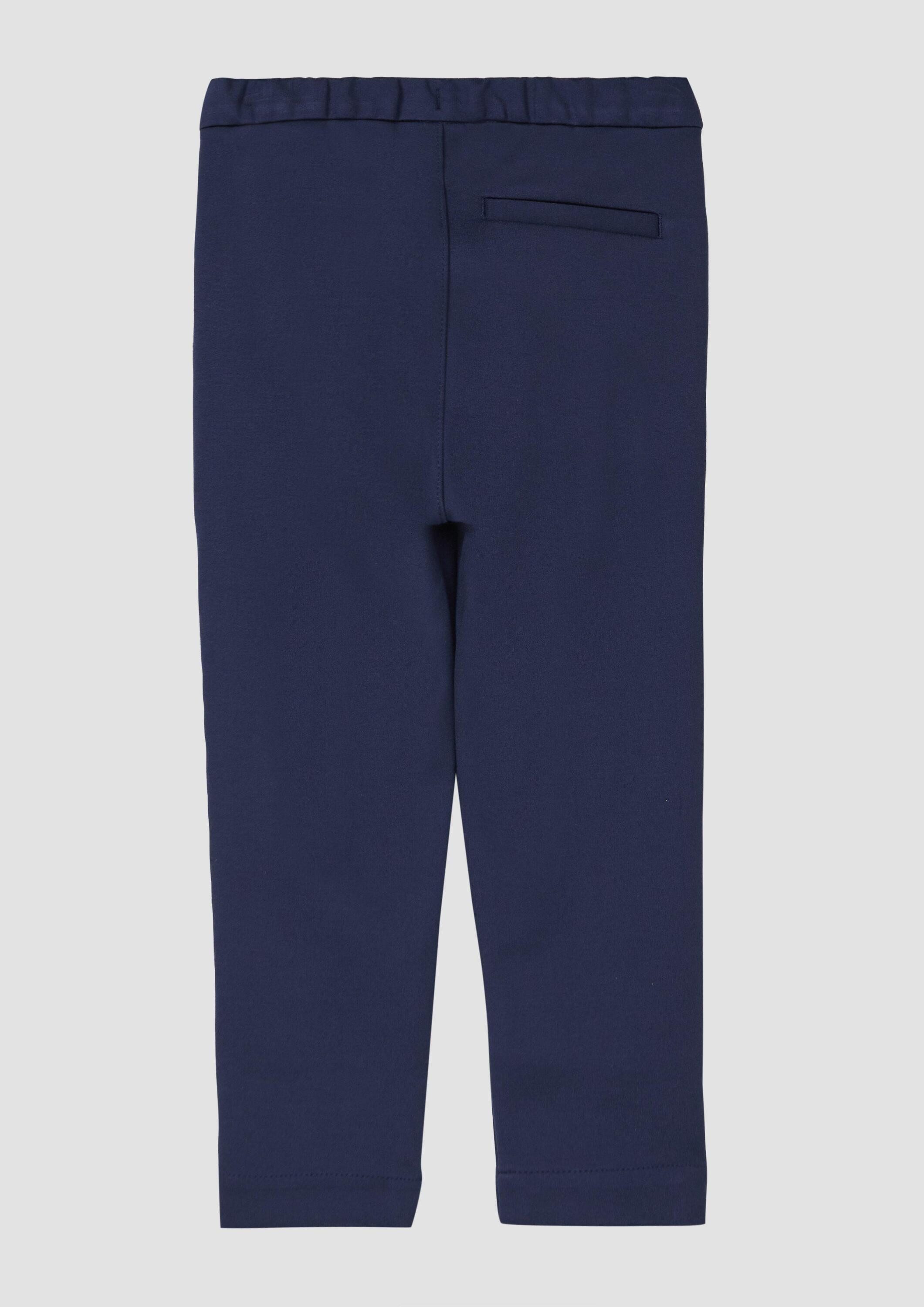 s.Oliver Chinos Leggings Elastische Joggsuit-Hose mit verstellbarem Bund