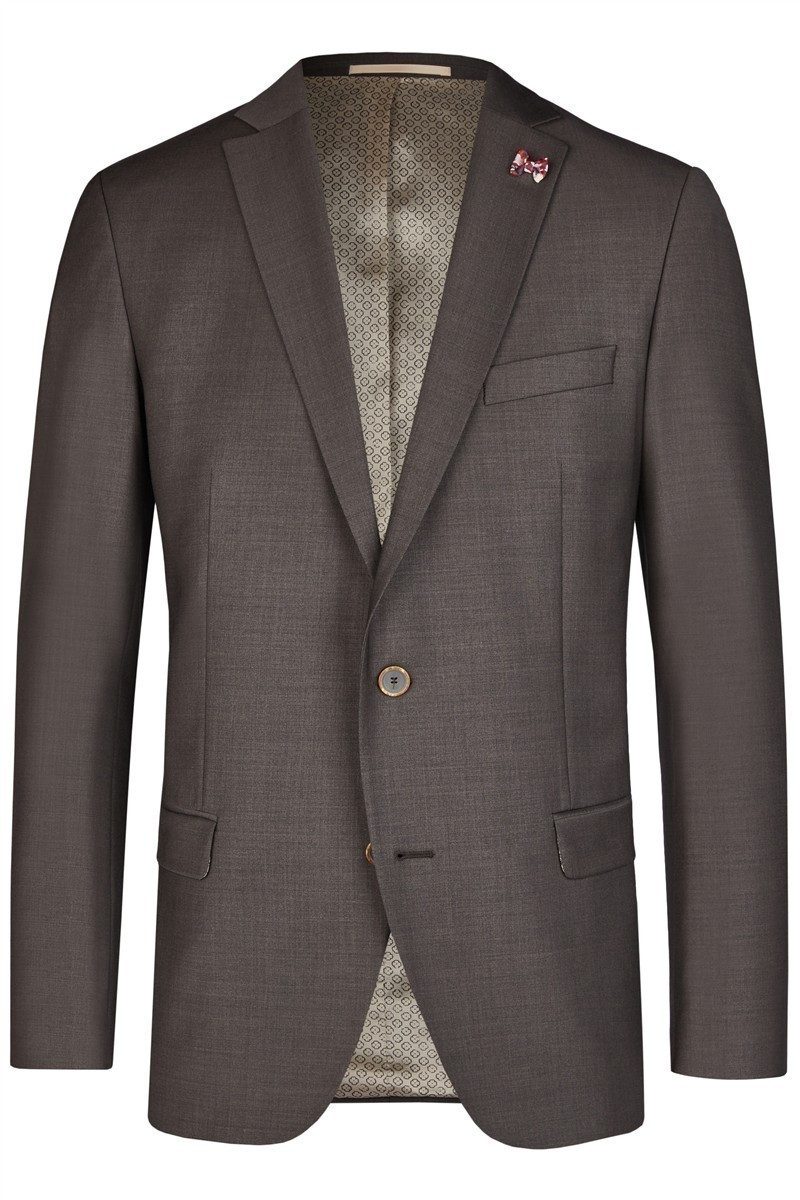 Atelier Torino Sakko Atelier-Torino MIX&MATCH Herren Sakko Modern-Fit Dunkelbraun