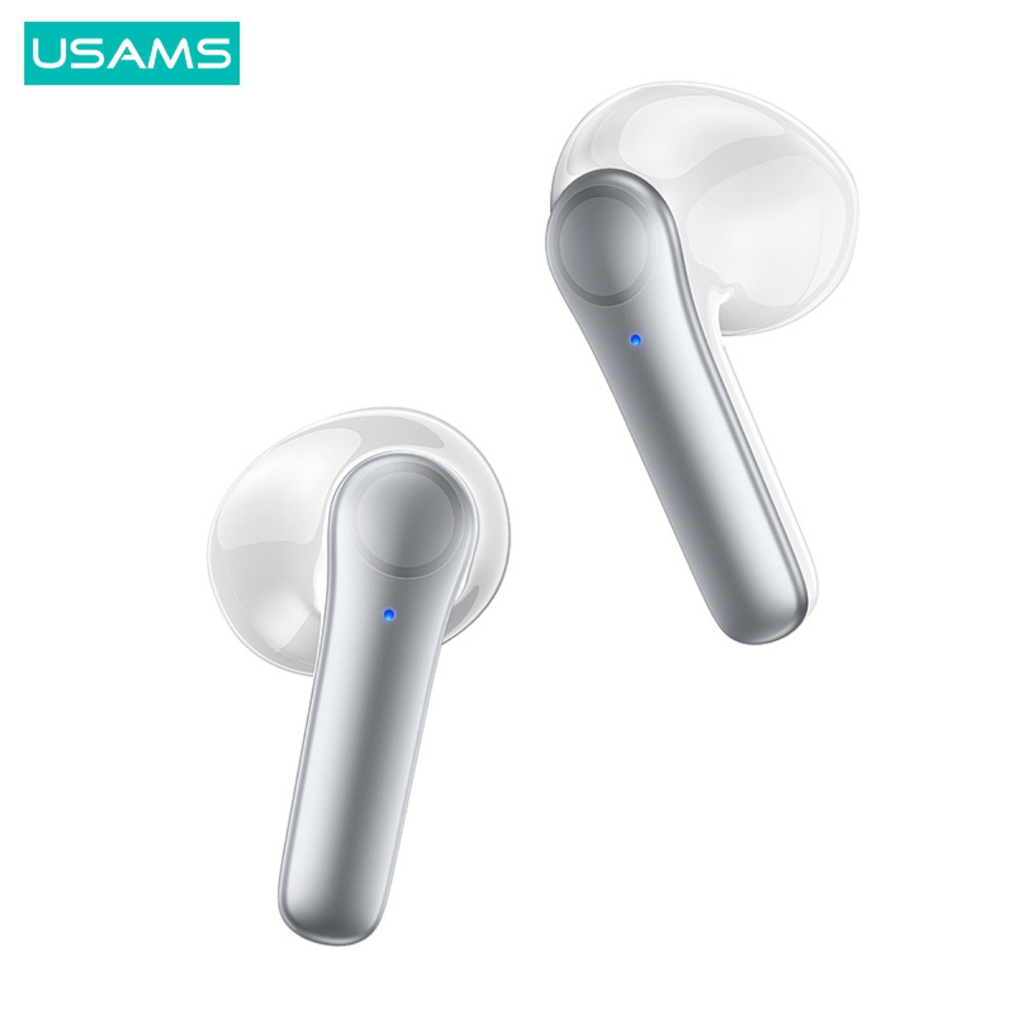 (Bluetooth, Smartphone Bluetooth Ohrhörer Bluetooth-Kopfhörer In-Ear Huawei Kopfhörer Bluetooth, Touch USAMS Touch-Funktion, für Weiß Control, LG) BT Kabellos TWS Samsung 5.1 iPhone