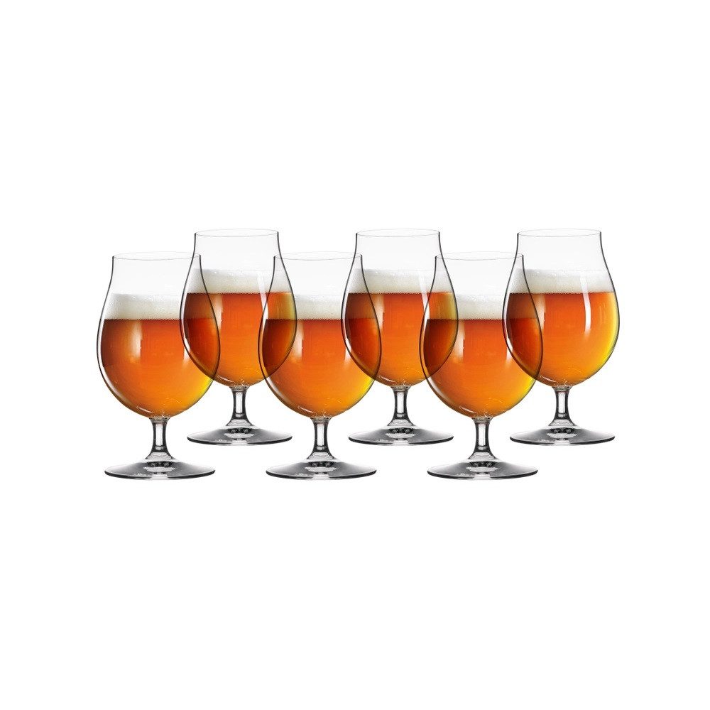 SPIEGELAU Bierglas Spiegelau Beer Classics Biertulpe 475 ml 6er Set, Kristallglas