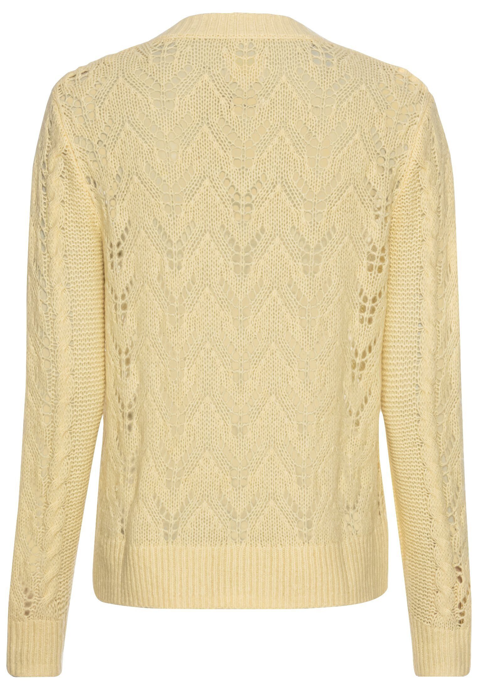 camel active Strickpullover Feinstrickpullover mit V-Ausschnitt günstig online kaufen