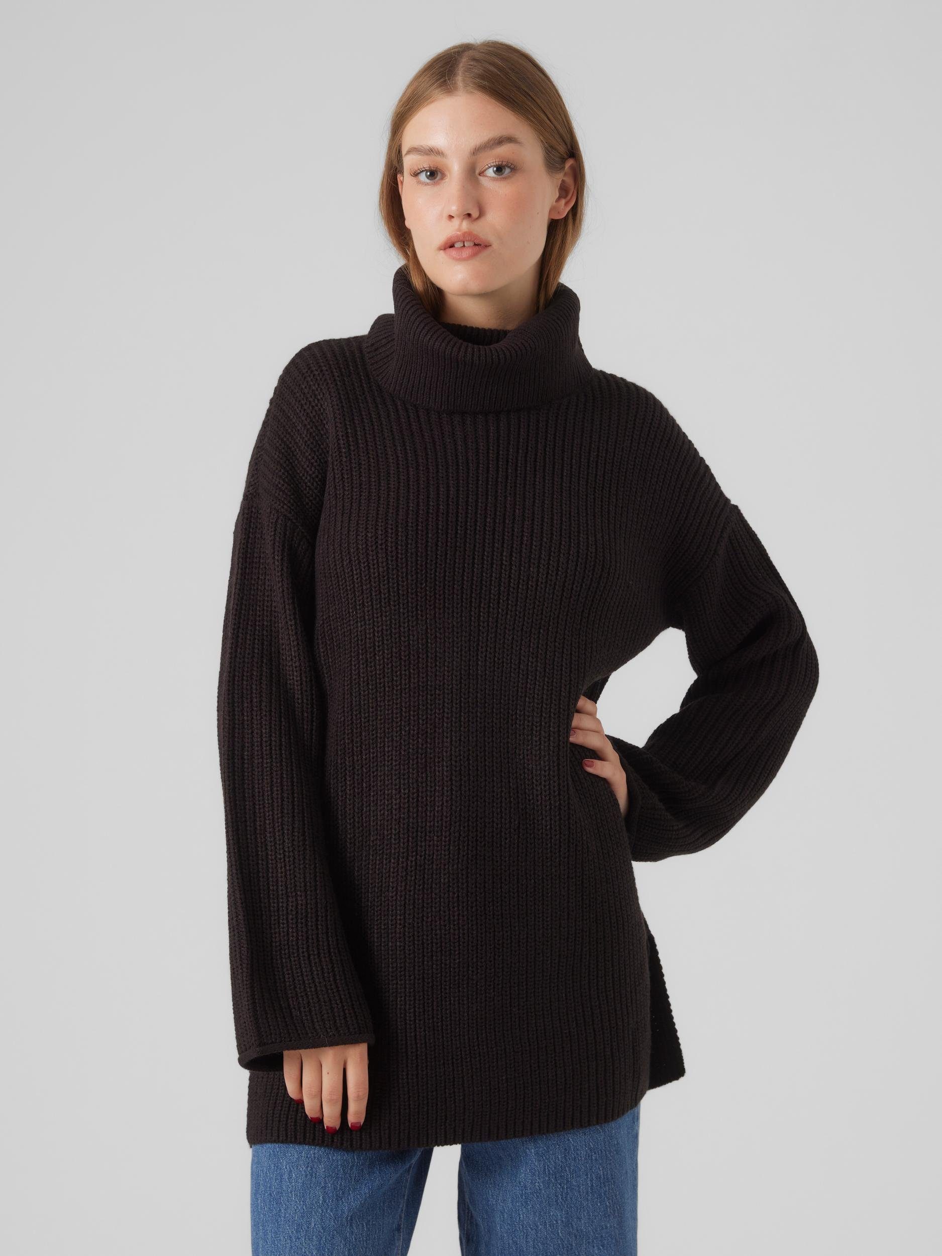 Vero Moda Rollkragenpullover VMSAYLA LS OVERSIZE COWLNK PULLOVER BOO