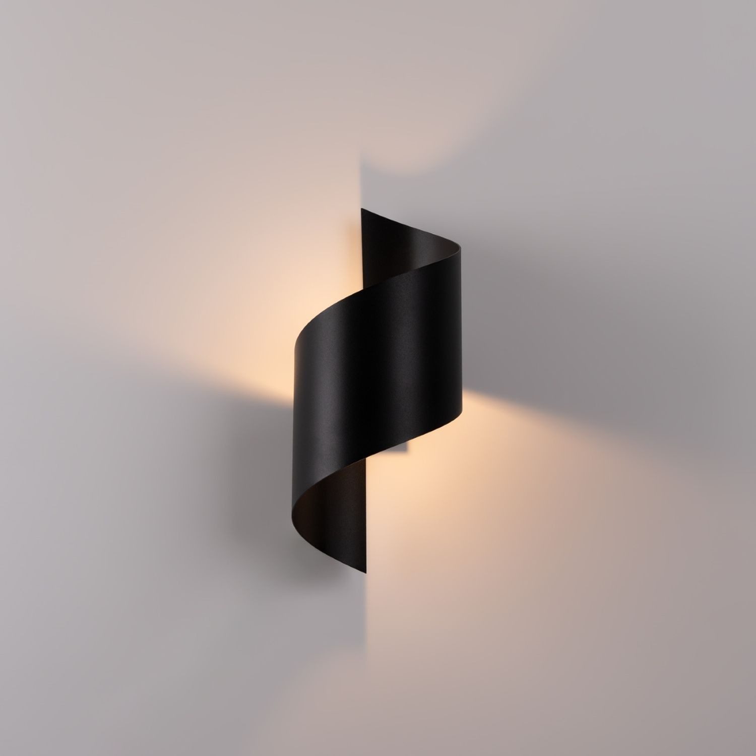 Licht-Erlebnisse Wandleuchte VISBY, ohne Leuchtmittel, G9 31 cm hoch Up Down Modern
